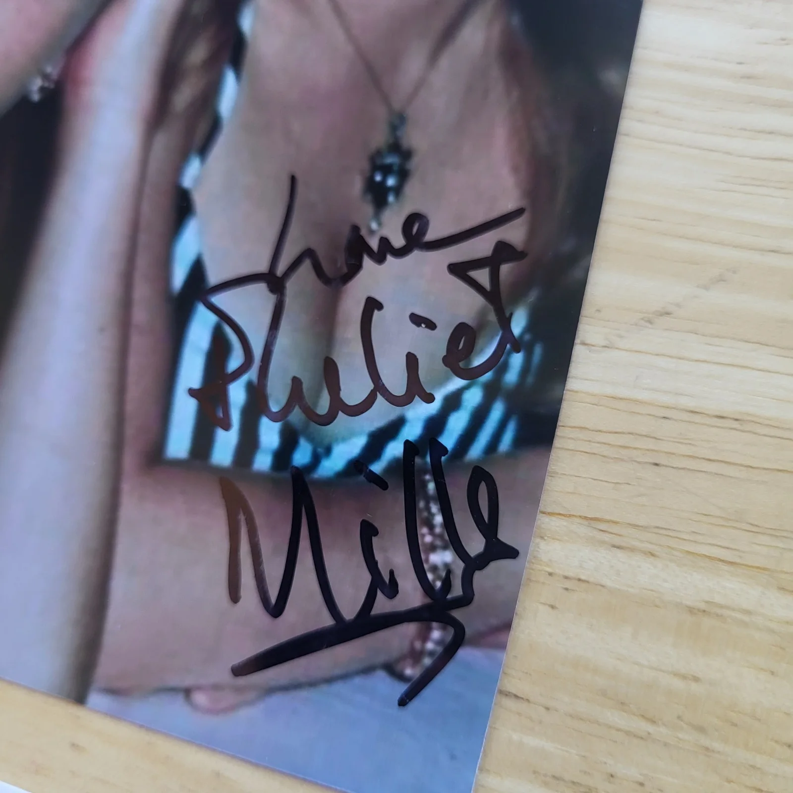 Juliet Mills — Juliet Mills Grease 2 Hand Signed 4x6 Autograph Photos, image 2