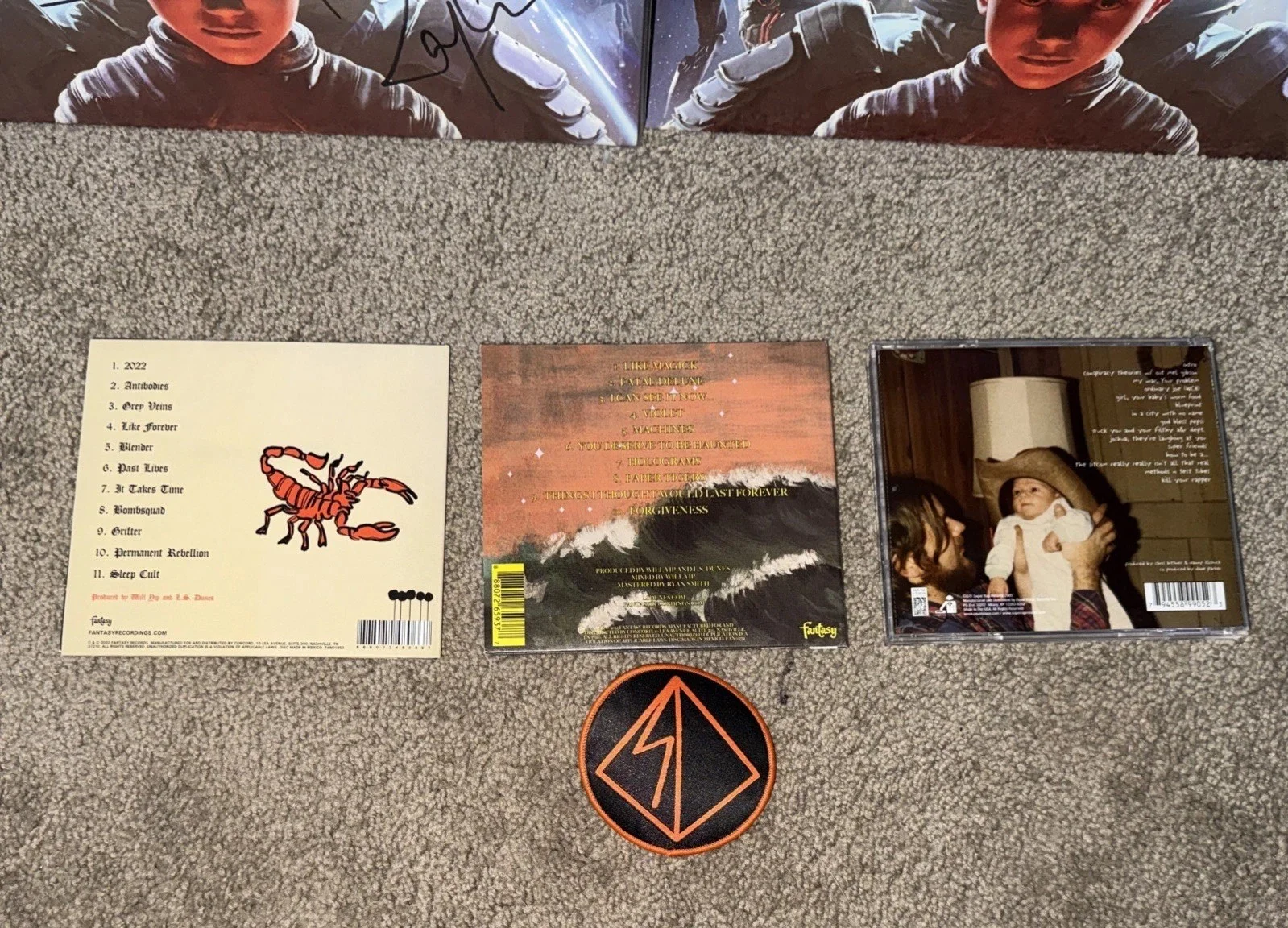 Coheed & Cambria Vaxis 2 Window of Waking Mind AUTOGRAPHED Vinyl COLORED + CD’s, image 2