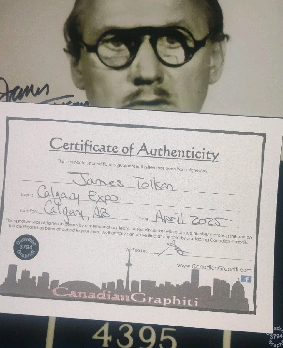 James Tolkan Hand Signed Autograph 8x10 Photo COA Dick Tracy NO US TARIFFS, изображение 4