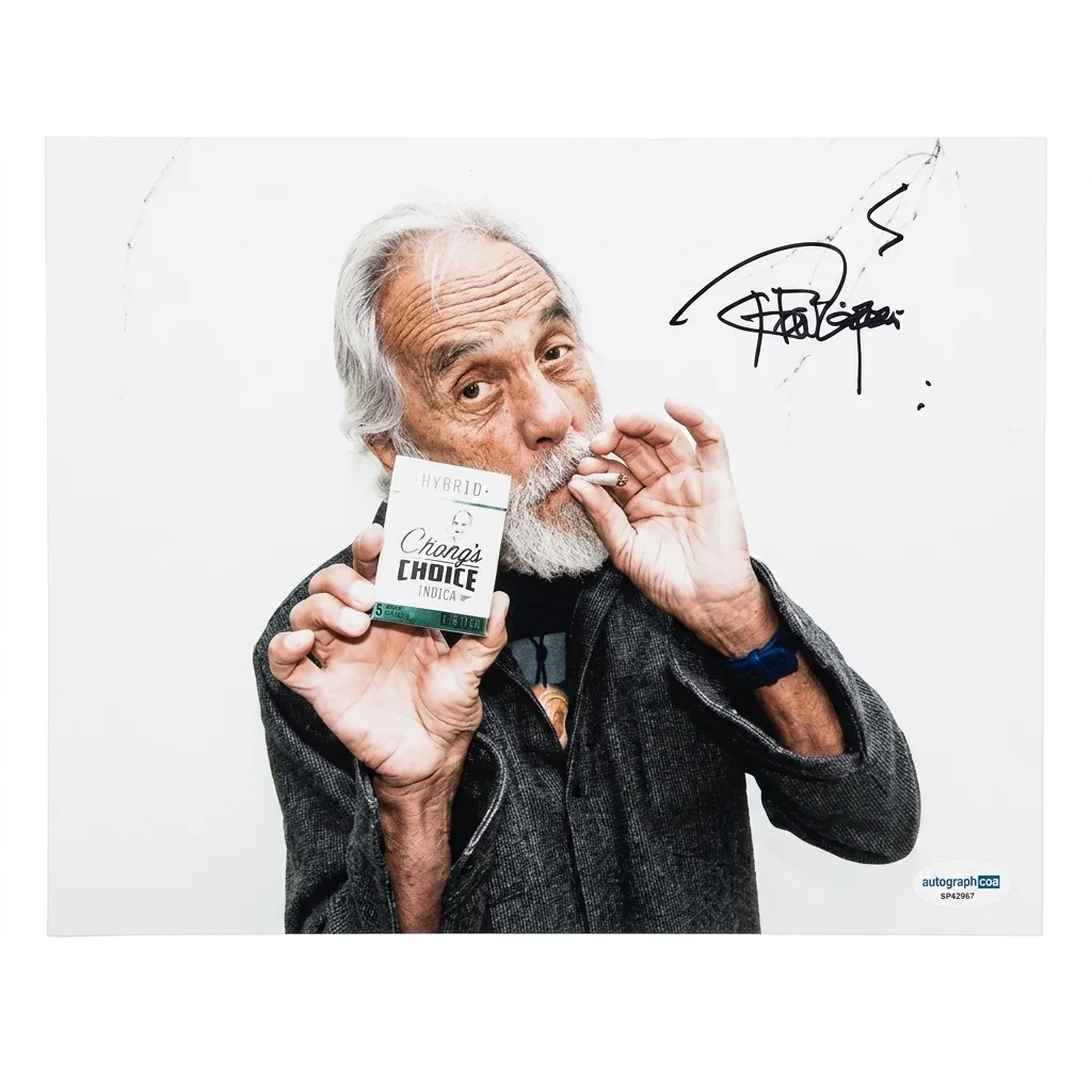 Tommy Chong — Tommy Chong Hand-Signed & Inscribed 8x10 Photo – ACOA Certified, изображение 2