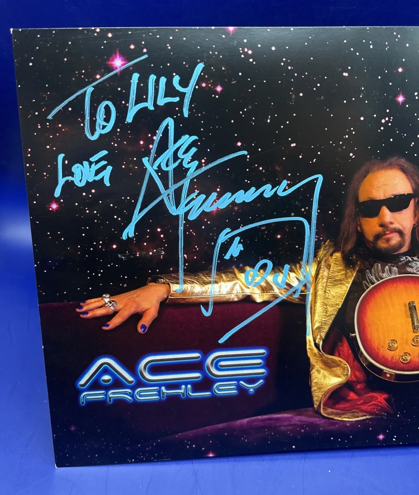 Ace Frehley KISS Signed Autographed 8x10 Photo Love ❤️ Rock N Roll Guitarist RIP, изображение 3