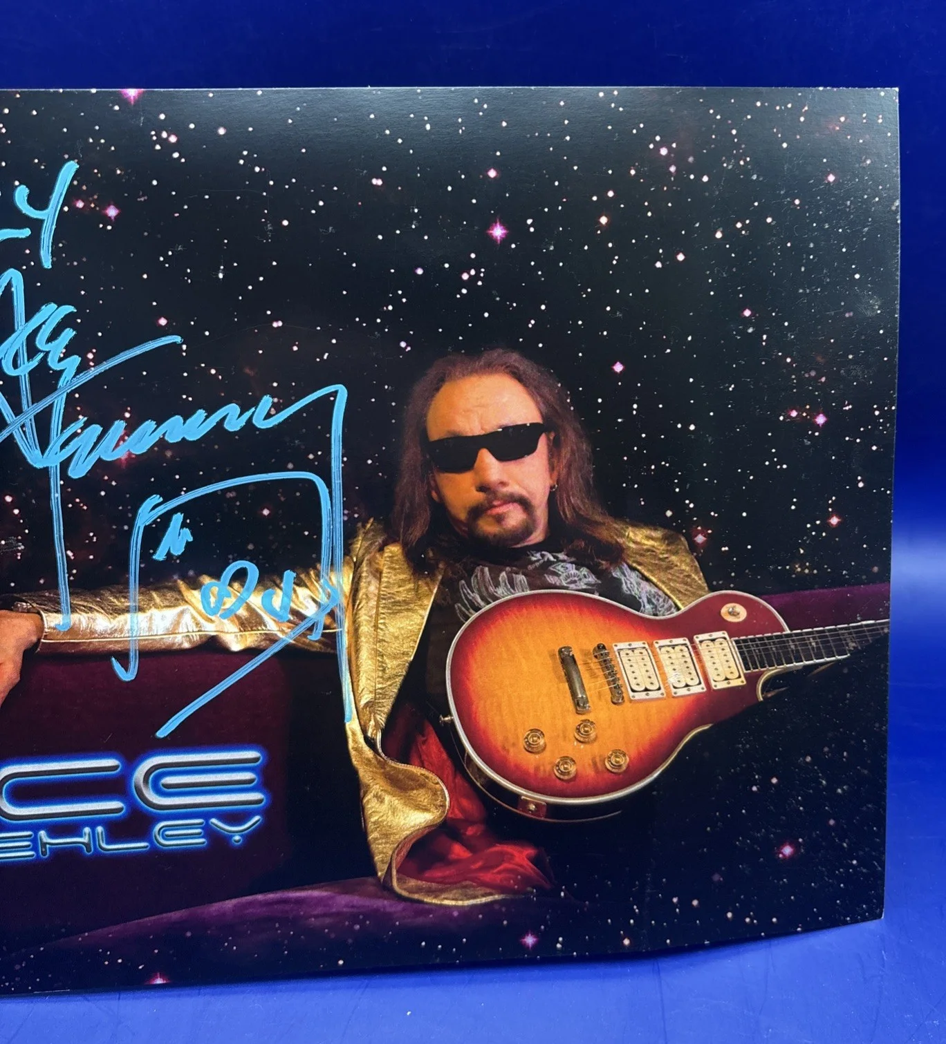 Ace Frehley KISS Signed Autographed 8x10 Photo Love ❤️ Rock N Roll Guitarist RIP, изображение 4