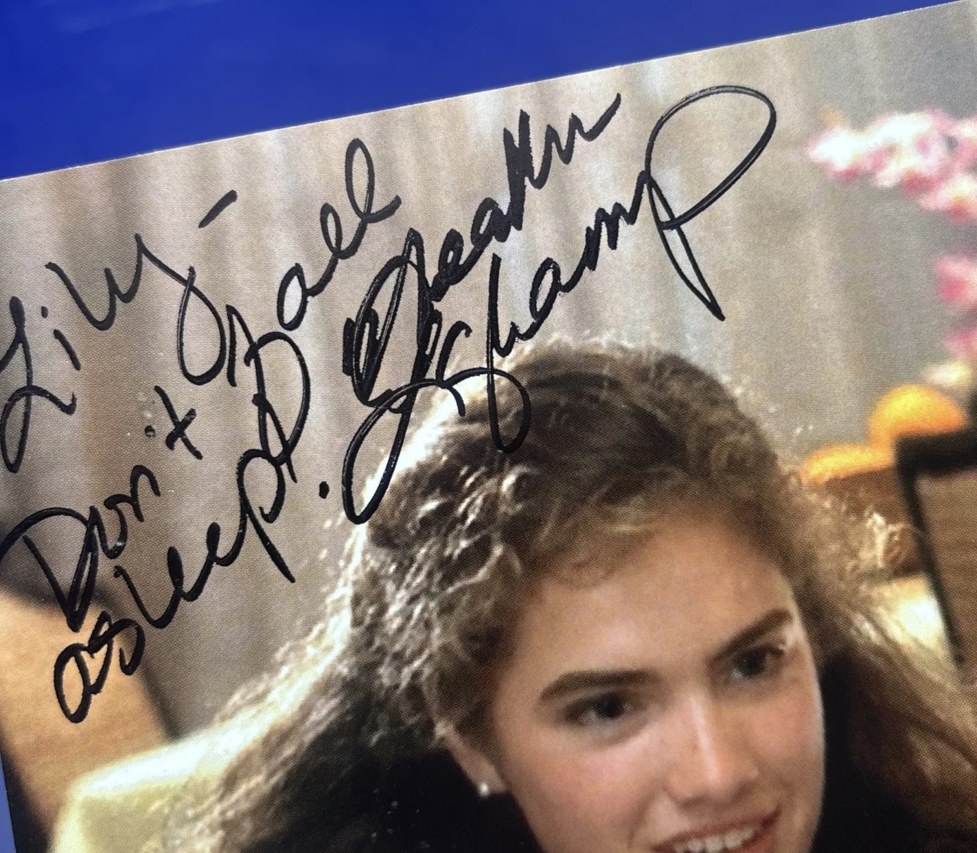 Heather Langencamp — HEATHER LANGENKAMP Signed 8x10 Nightmare On Elm Street “Don’t Fall Asleep!” Auto, изображение 5