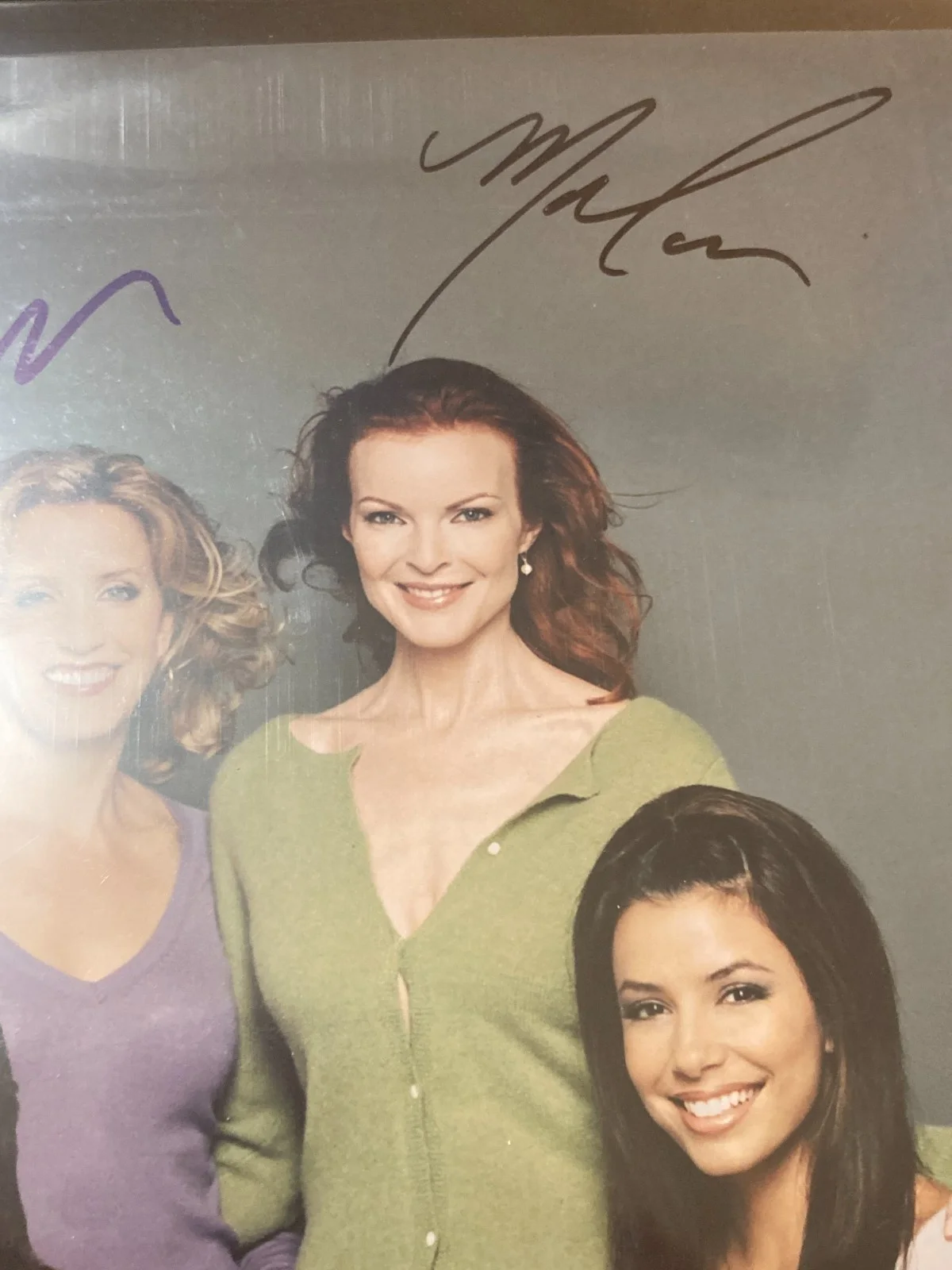Desperate Housewives - Hatcher, Longoria, Huffman Cross SIGNED Cast Photo 8x10, изображение 4