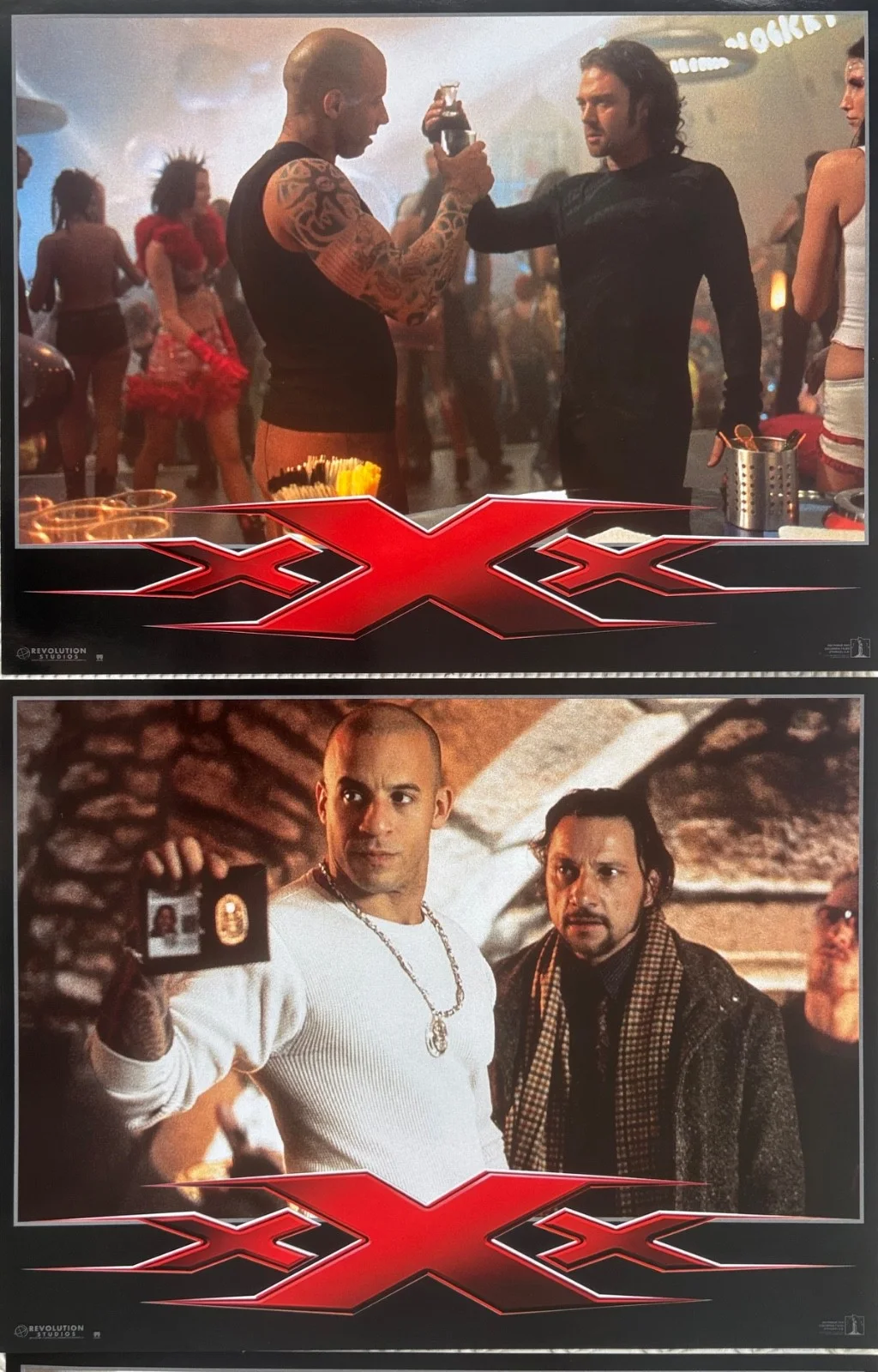 xXx set of 8 Original 2002 French Lobby Cards Vin Diesel, изображение 3