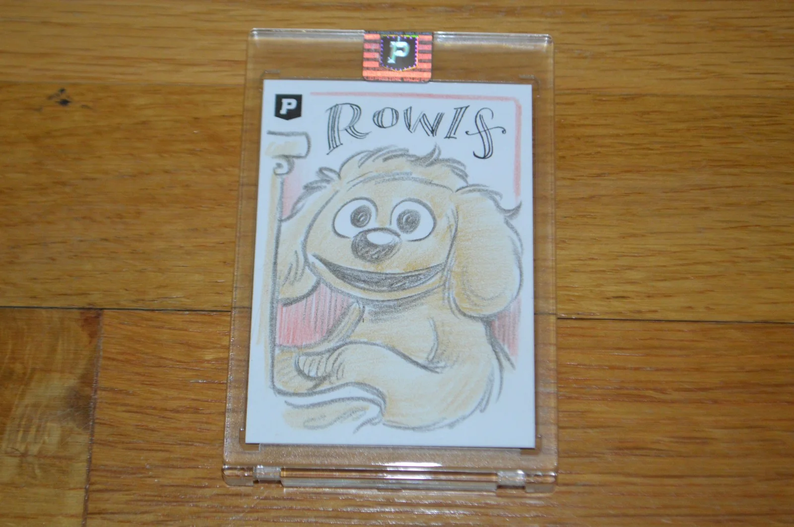 Guy Gilchrist — Guy Gilchrist Signed / Sketched Card " Rowlf " with PA COA ~ Original Art 1/1, изображение 2