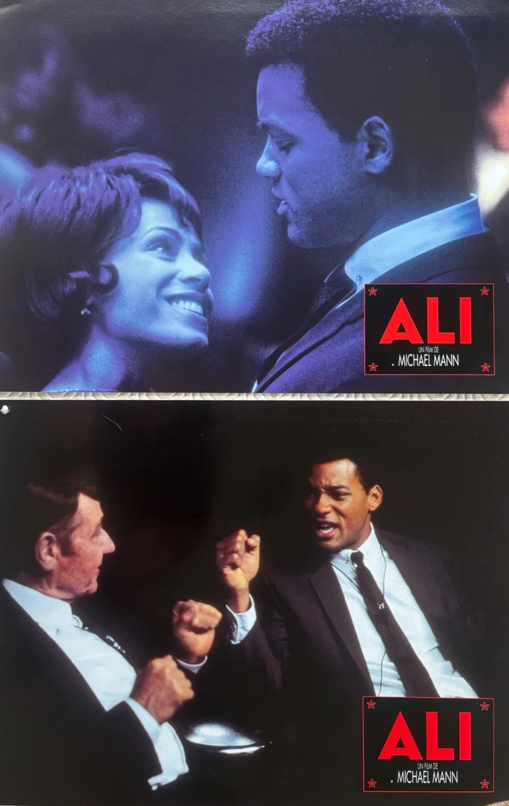 Ali set of 10 Original 2001 French Lobby Cards Will Smith Jamie Foxx Jon Voight, изображение 4