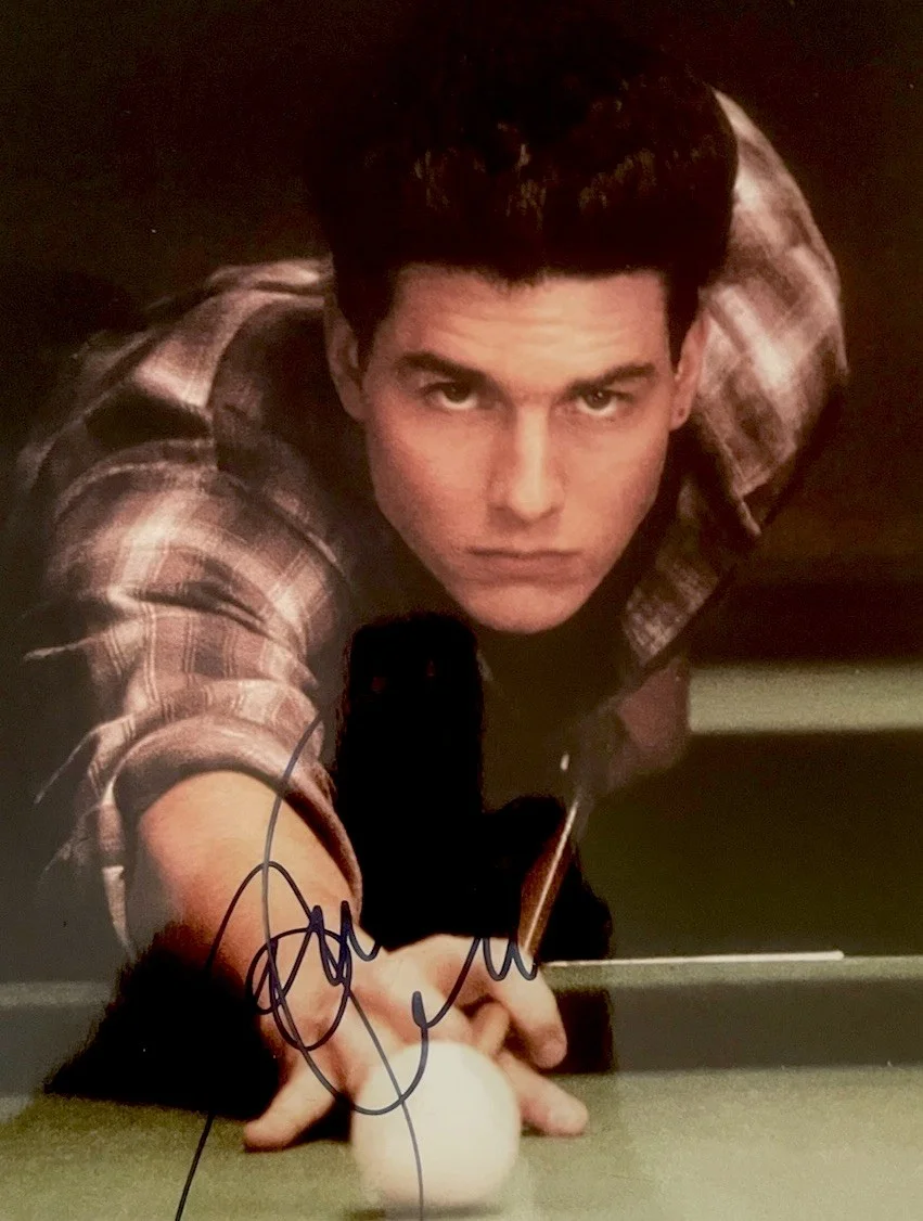 Tom Cruise — Tom Cruise “The Color Of Money”Signed 11x14 Photo JSA Authenticated