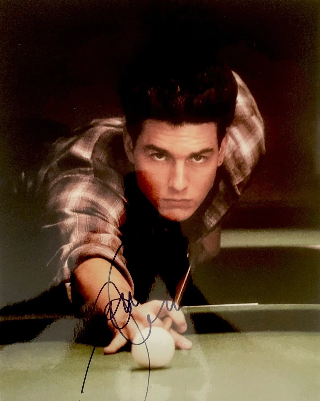 Tom Cruise — Tom Cruise “The Color Of Money”Signed 11x14 Photo JSA Authenticated, изображение 2
