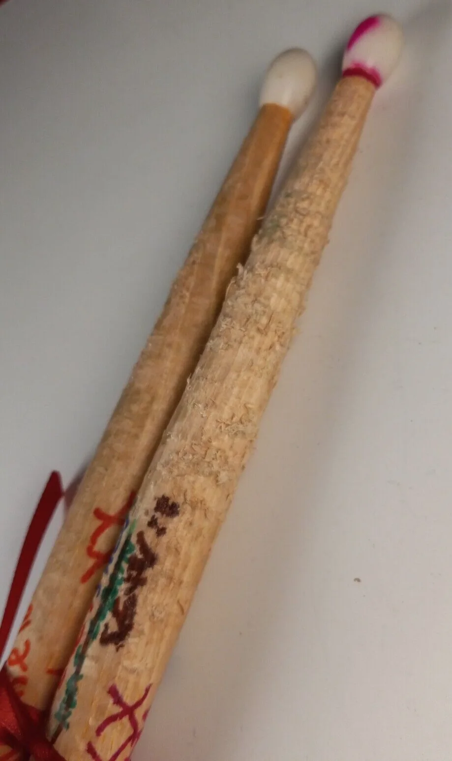 HANDS OFF GRETEL - Band Signed Drumsticks - 2016 Burn The Beauty Queen Album Rec, image 5