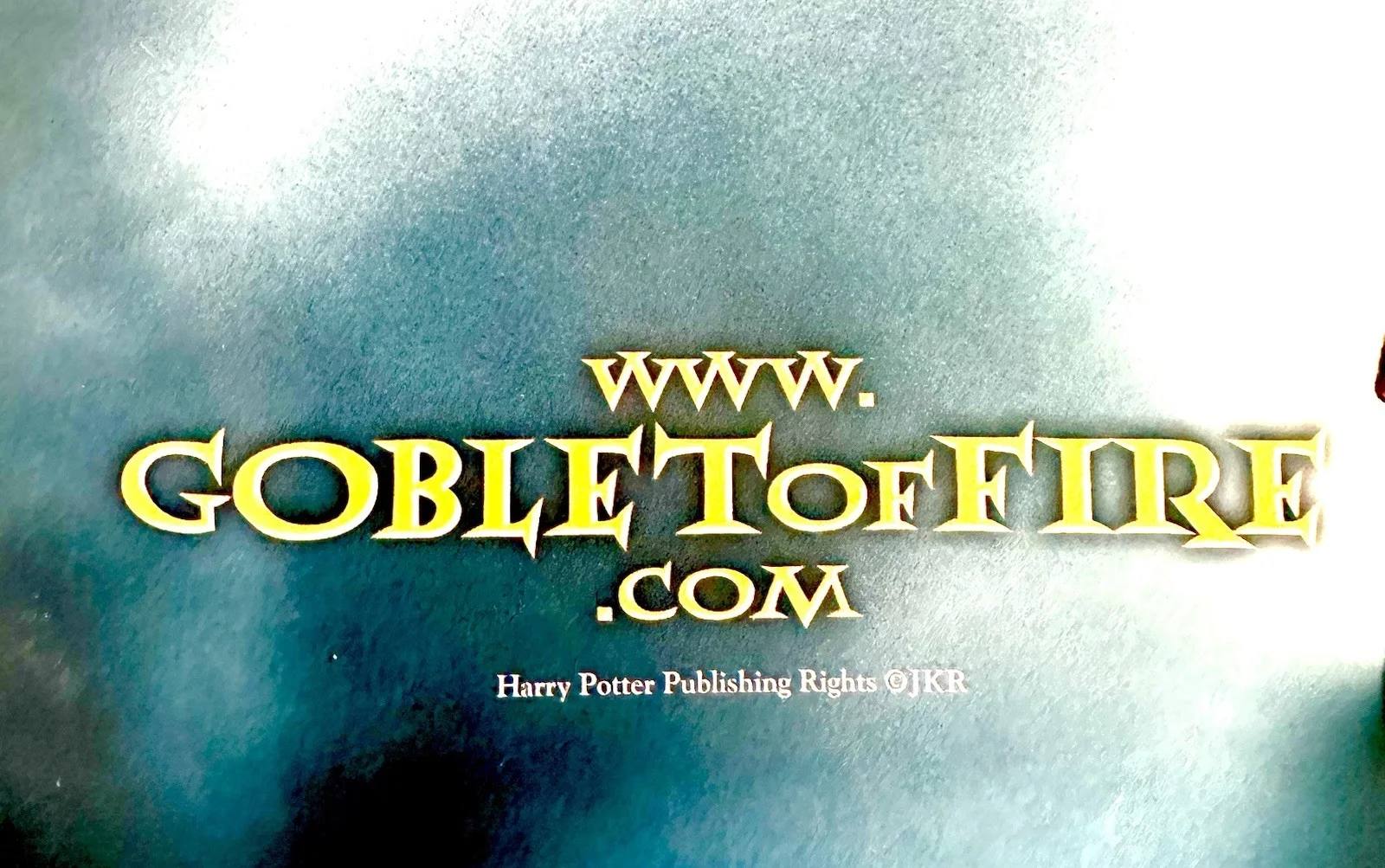 Daniel Ratcliff — DANIEL RADCLIFFE SIGNED HARRY POTTER + Cast “GOBLET OF FIRE” MOVIE POSTER RARE, image 3