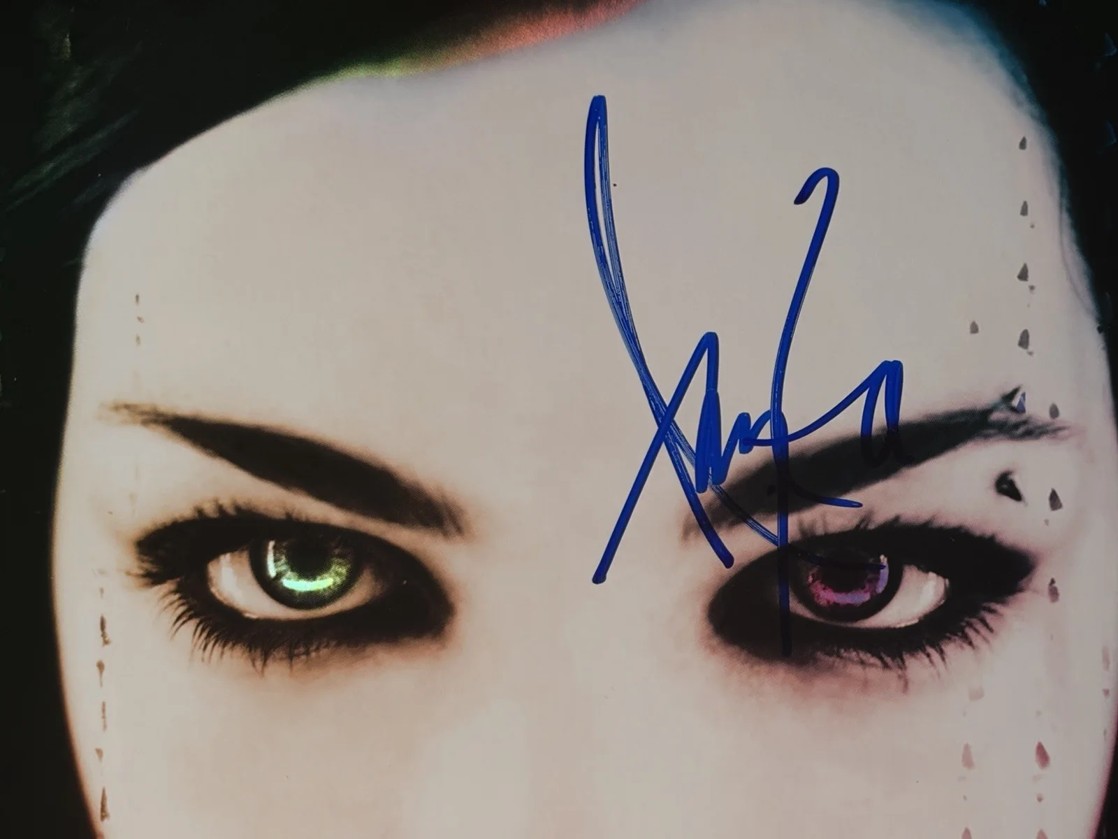 AMY LEE signed vinyl album EVANESENCE FALLEN 20TH ANNIVERSARY BAS COA Autograph, изображение 2