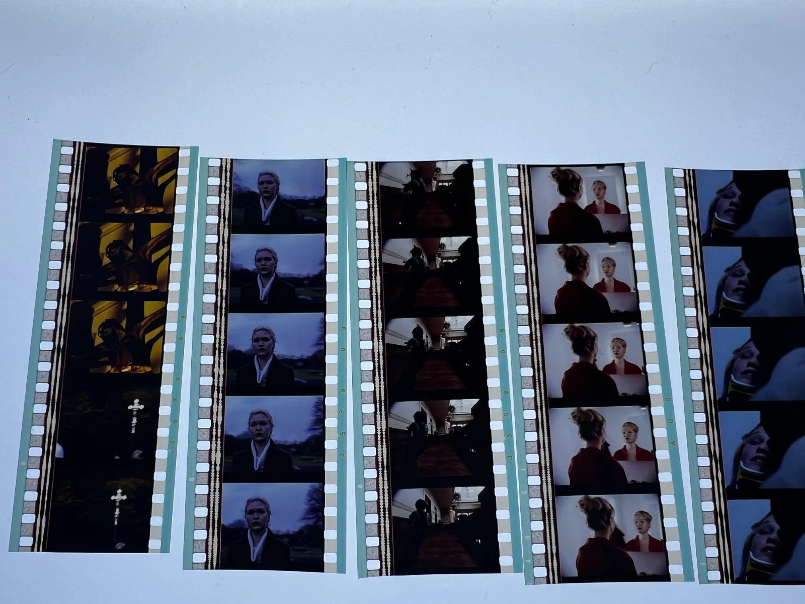 The Omen (2006) 35mm Film Cells Strips - 5 Strips of 5 Cells FREE P&P, изображение 2