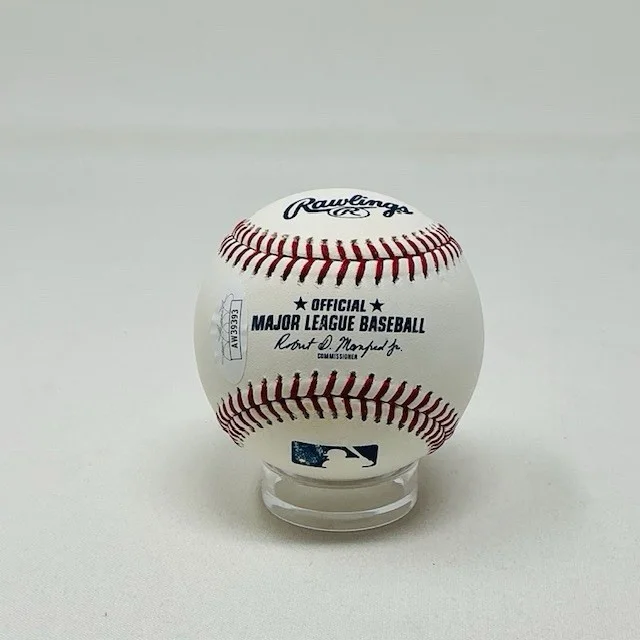 Debra Messing Autographed TV Show Will & Grace ROML Baseball JSA COA, image 2