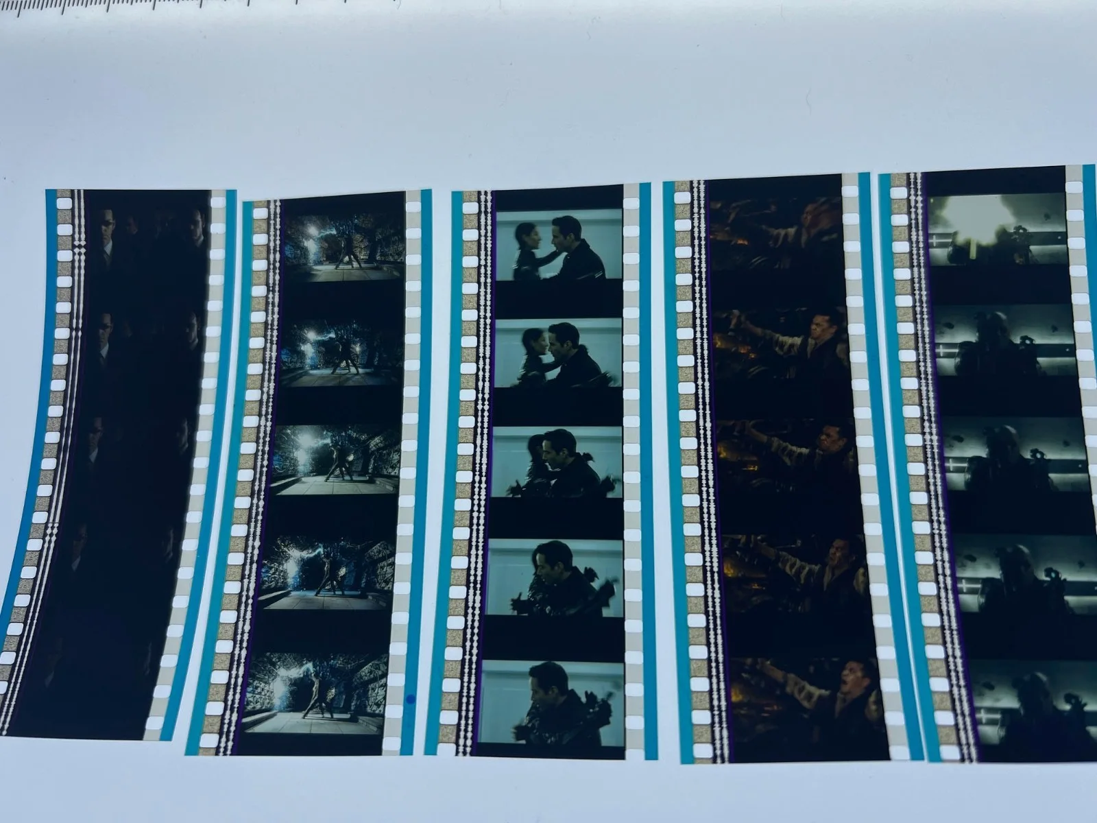 Matrix Revolutions 35mm Film Cells Strips - 5 Strips of 5 Cells FREE P&P, изображение 3