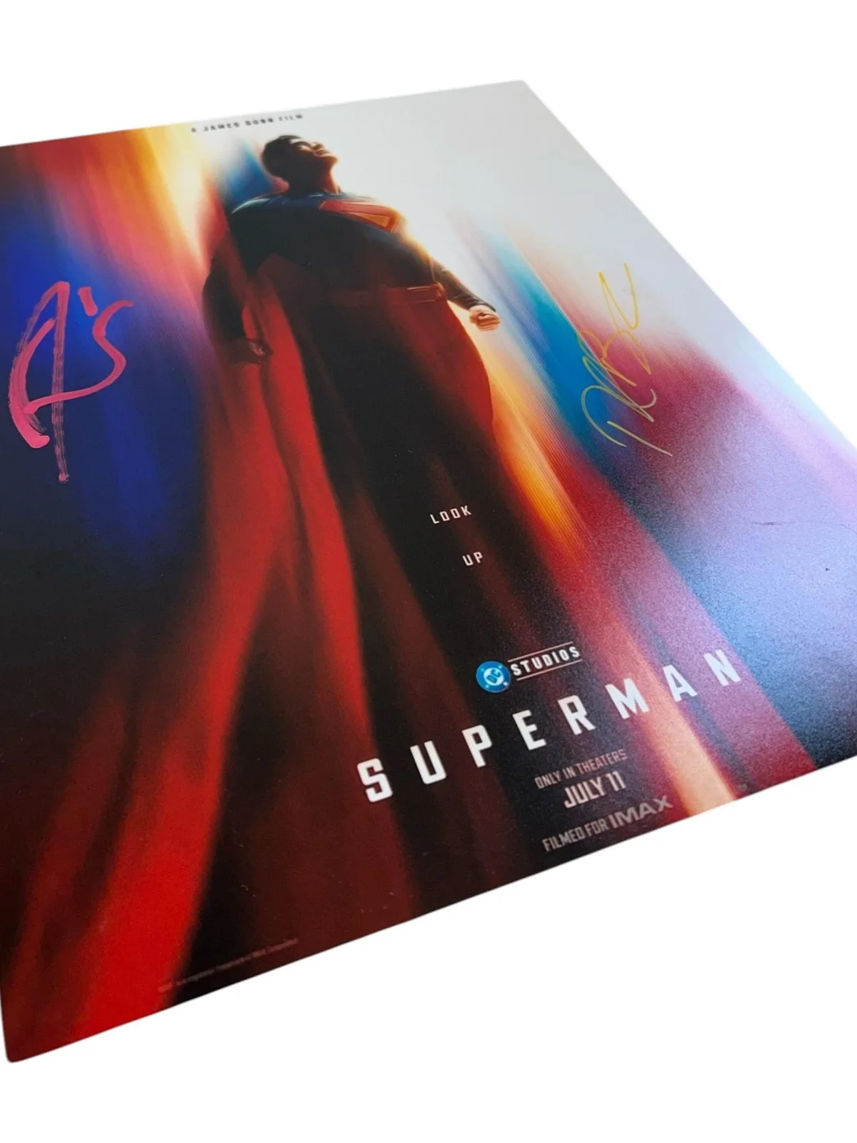 Superman 2025 Signed 11x14 Poster (David Corenswet, Rachel Brosnahan) #25040, image 3