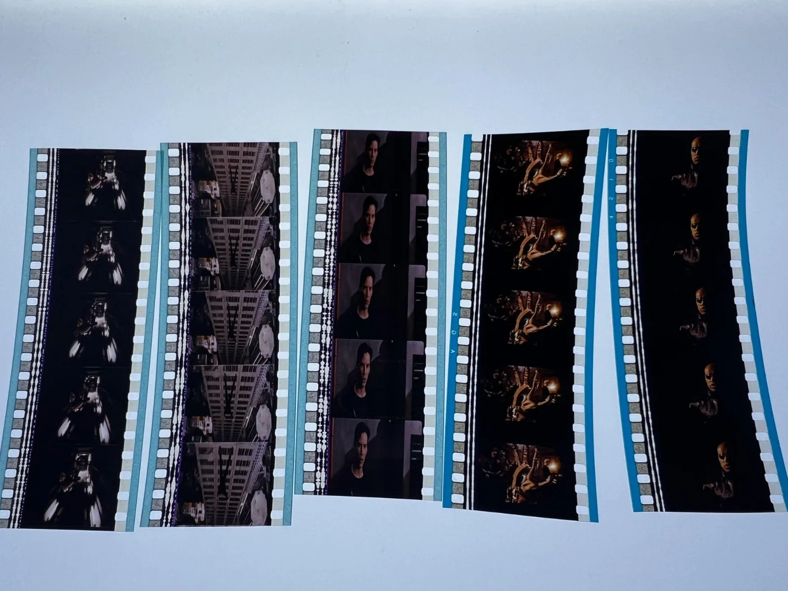 Matrix 35mm Film Cells Strips - 5 Strips of 5 Cells FREE P&P, изображение 3