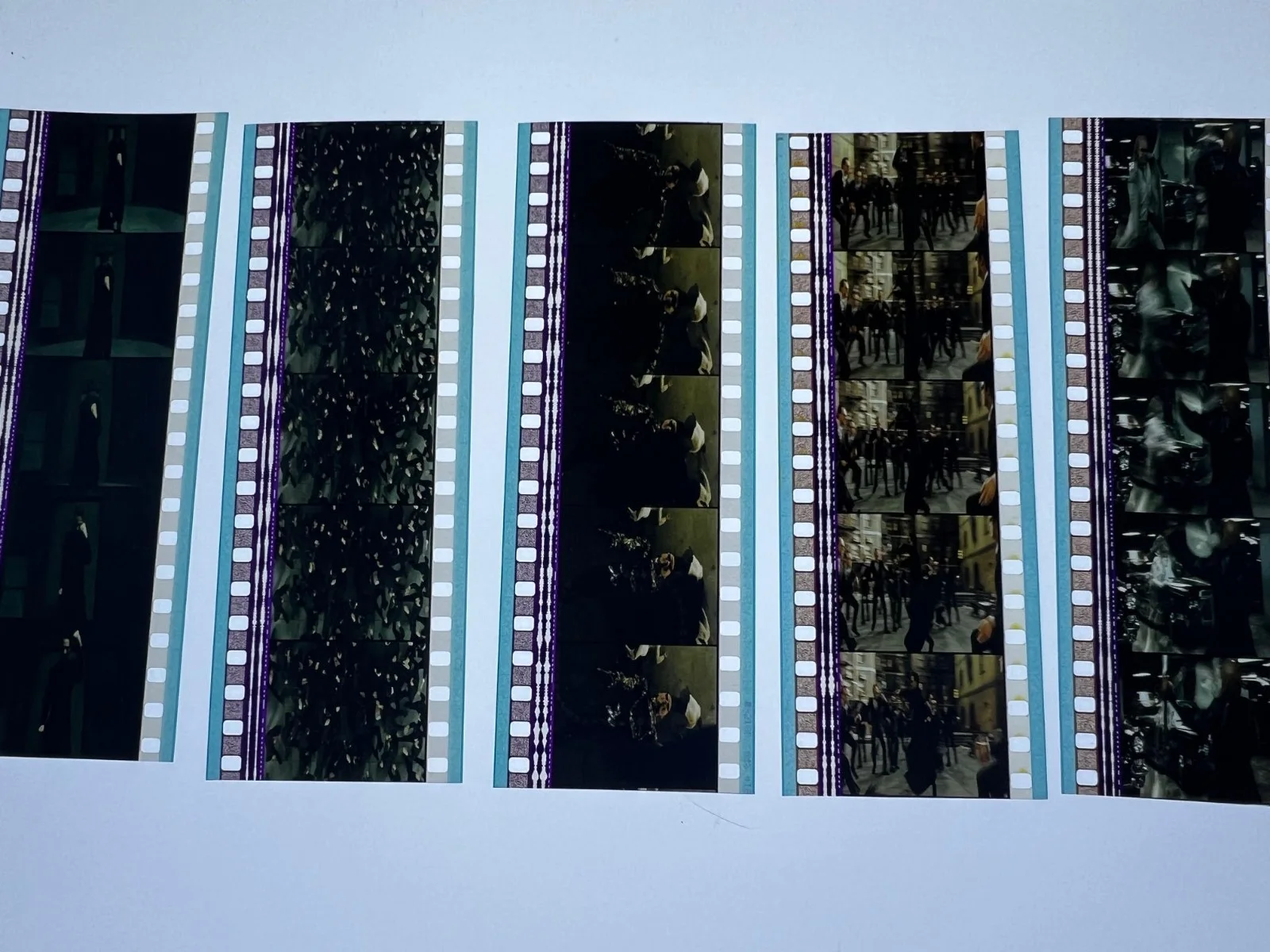 Matrix Reloaded 35mm Film Cells Strips - 5 Strips of 5 Cells FREE P&P, изображение 3