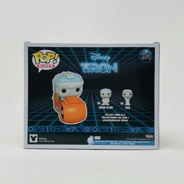 Bruce Boxleitner Autographed Tron On Light Cycle Disney TRON Funko Pop Rides, изображение 4