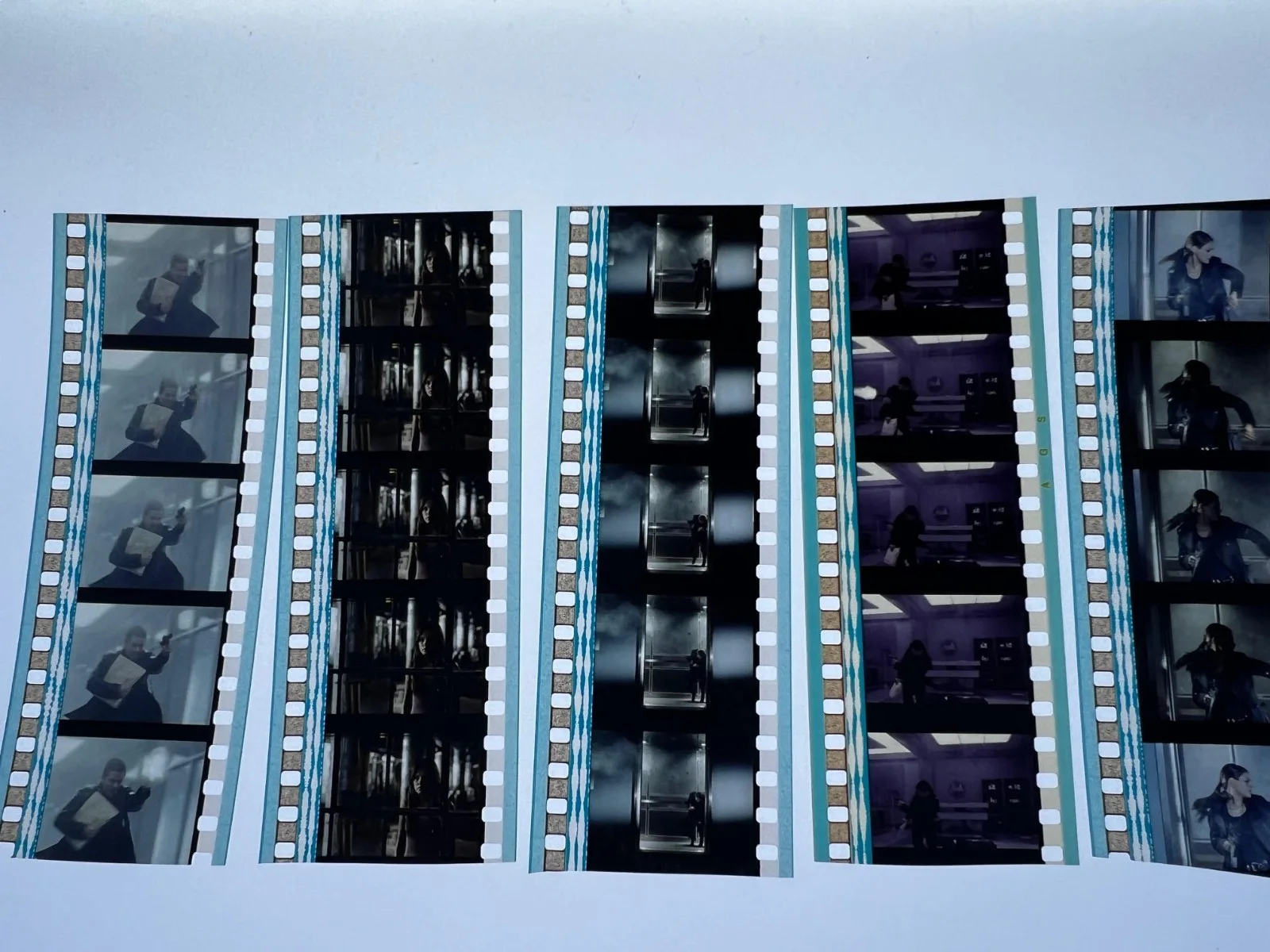 Max Payne 35mm Film Cells Strips - 5 Strips of 5 Cells FREE P&P, image 2