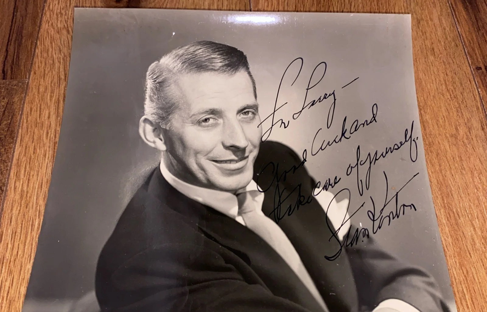 Antique Vintage Stan Kenton and his Orchestra Signed And Inscribed Photograph, изображение 2