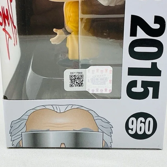Christopher Lloyd Autographed Doc 2015 Back To The Future Funko Pop #960 OCCM, image 5