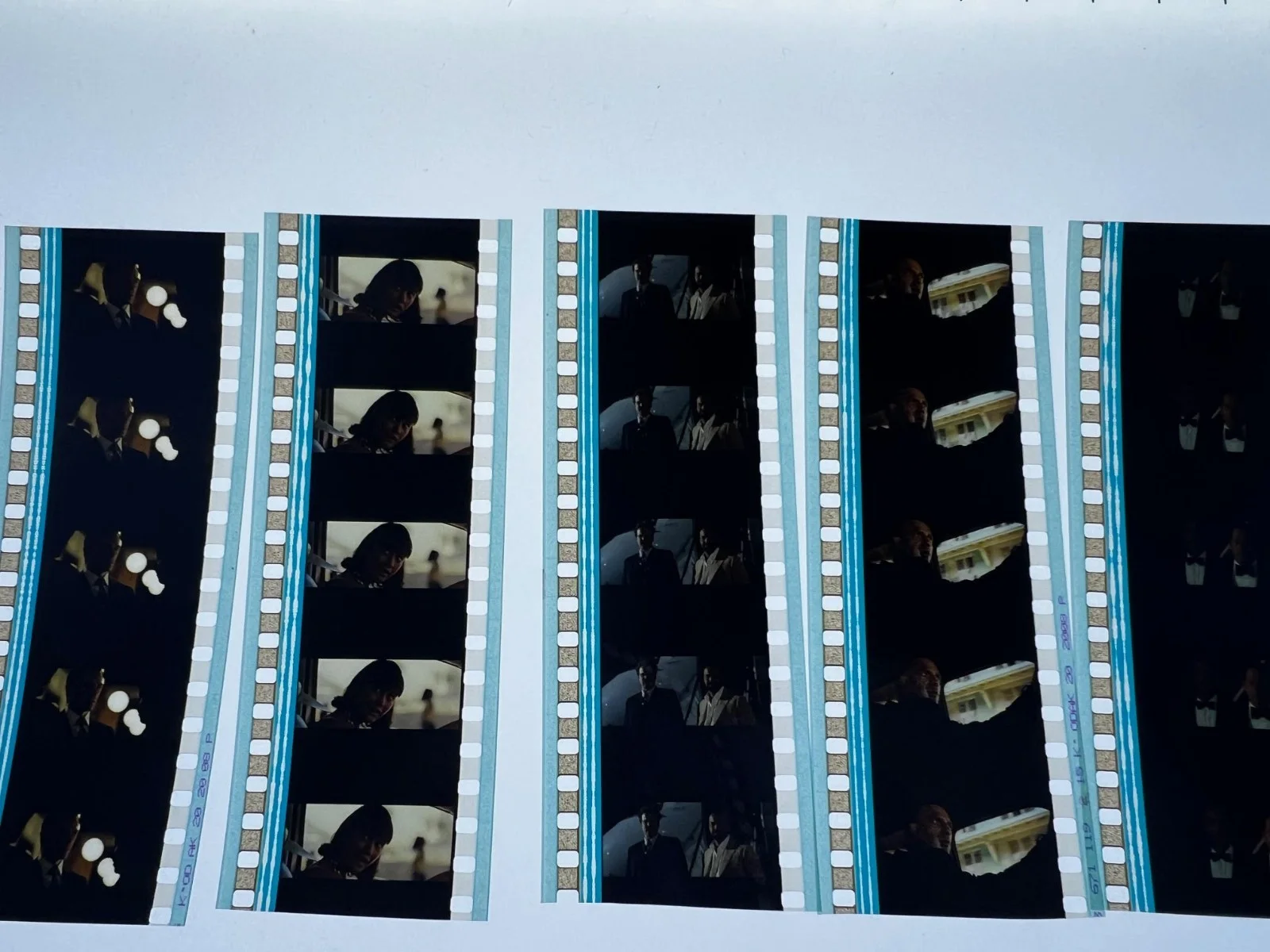 James Bond Quantum Solace 35mm Film Cells Strips - 5 Strips of 5 Cells FREE P&P, изображение 2