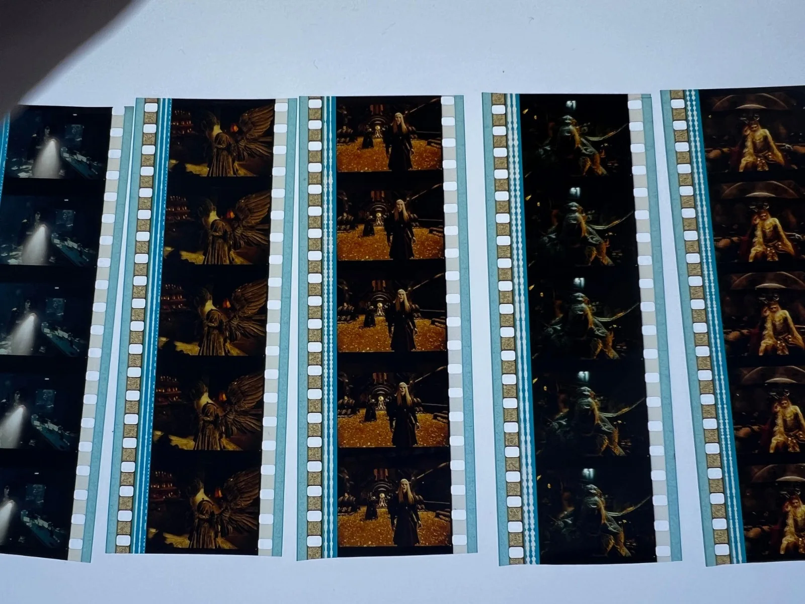 Hellboy 2 35mm Film Cells Strips - 5 Strips of 5 Cells FREE P&P, изображение 3
