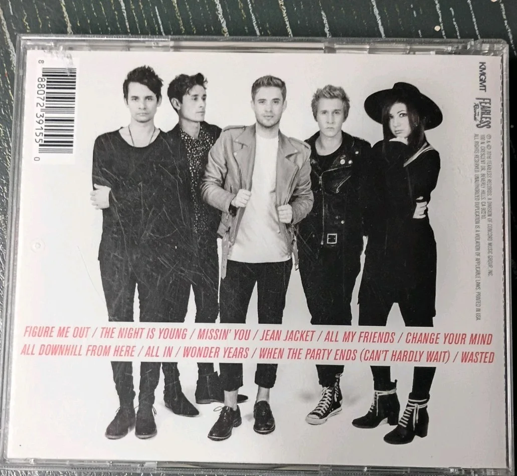 The Summer Set Stories for Monday Signed CD Autographed, image 3