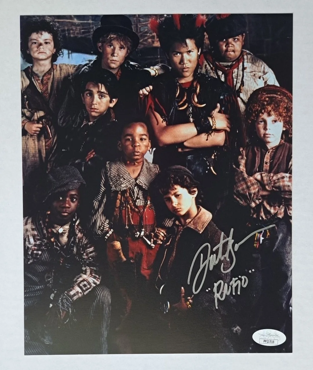*DANTE BRASCO* Signed & Inscribed "RUFIO" Premium Hook 8x10 Photo JSA COA Rare, изображение 2