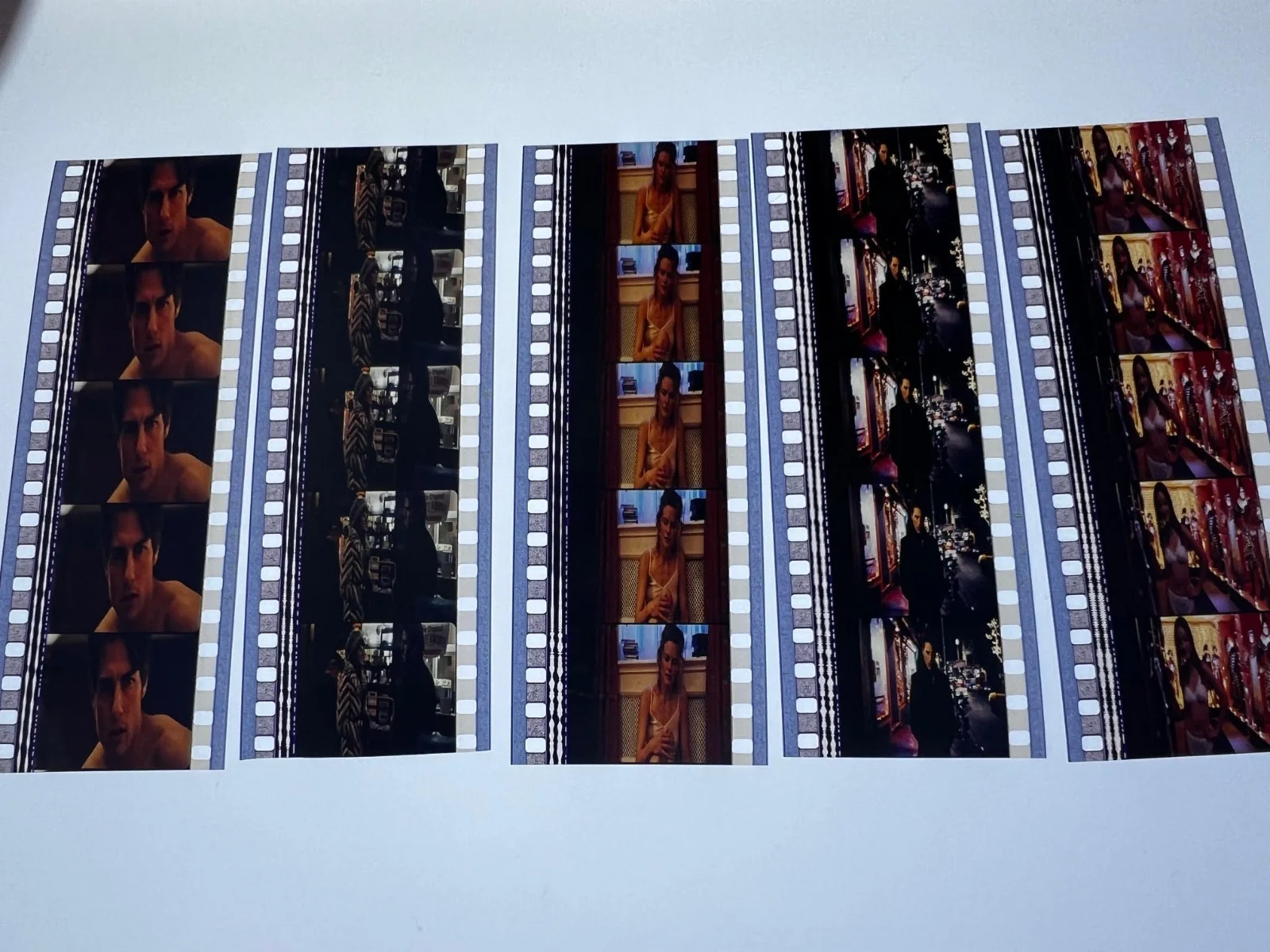 Eyes Wide Shut 35mm Film Cells Strips - 5 Strips of 5 Cells FREE P&P, изображение 2
