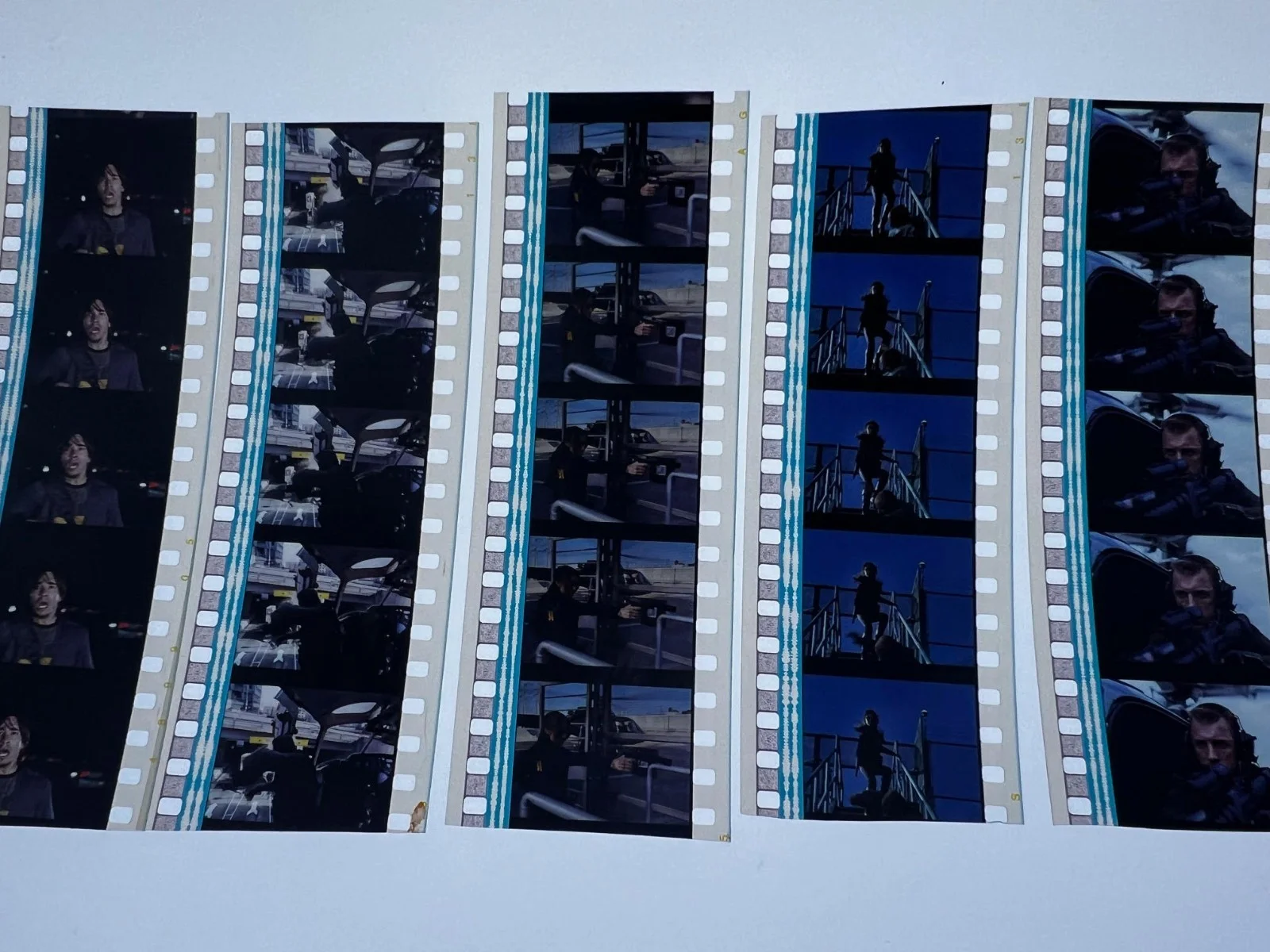 Die Hard 4 35mm Film Cells Strips - 5 Strips of 5 Cells FREE P&P, изображение 3