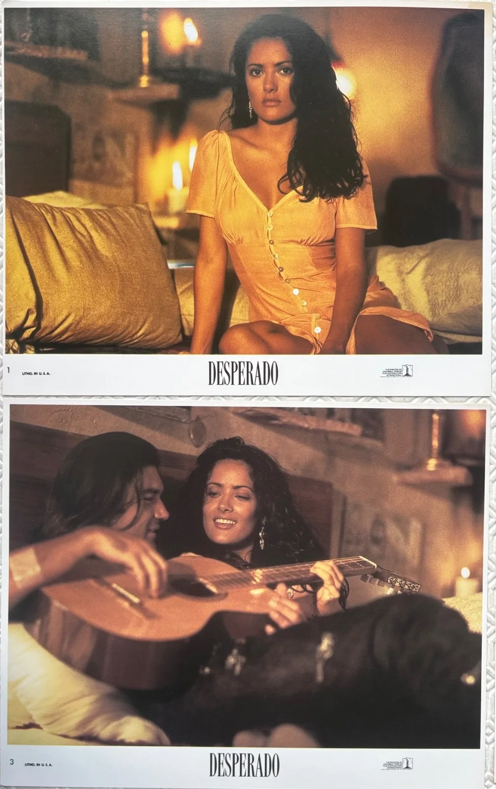 Desperado set of 8 Original 1995 FOH Lobby Cards Antonio Banderas, изображение 5