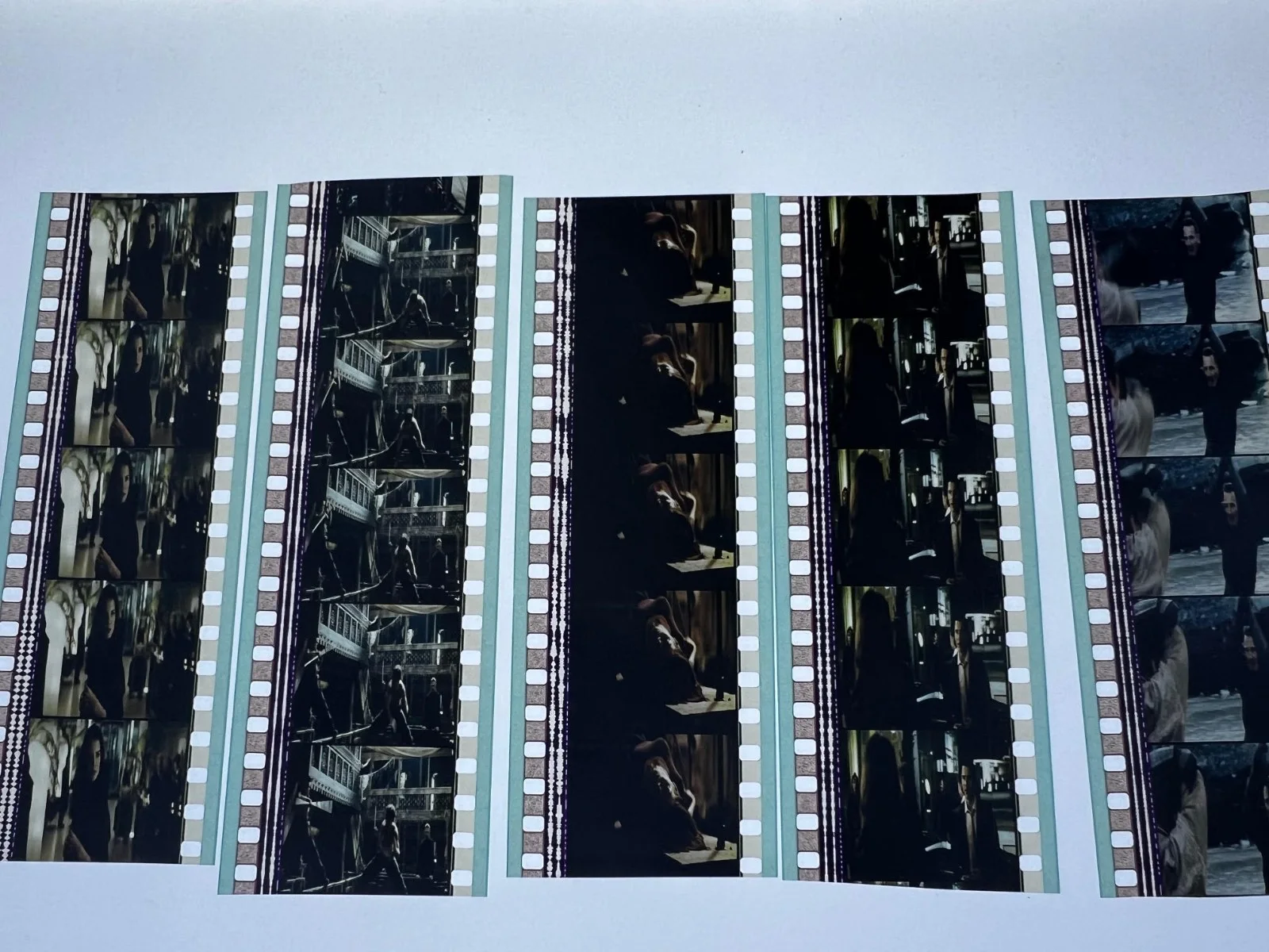 Batman Begins 35mm Film Cells Strips - 5 Strips of 5 Cells FREE P&P, изображение 2