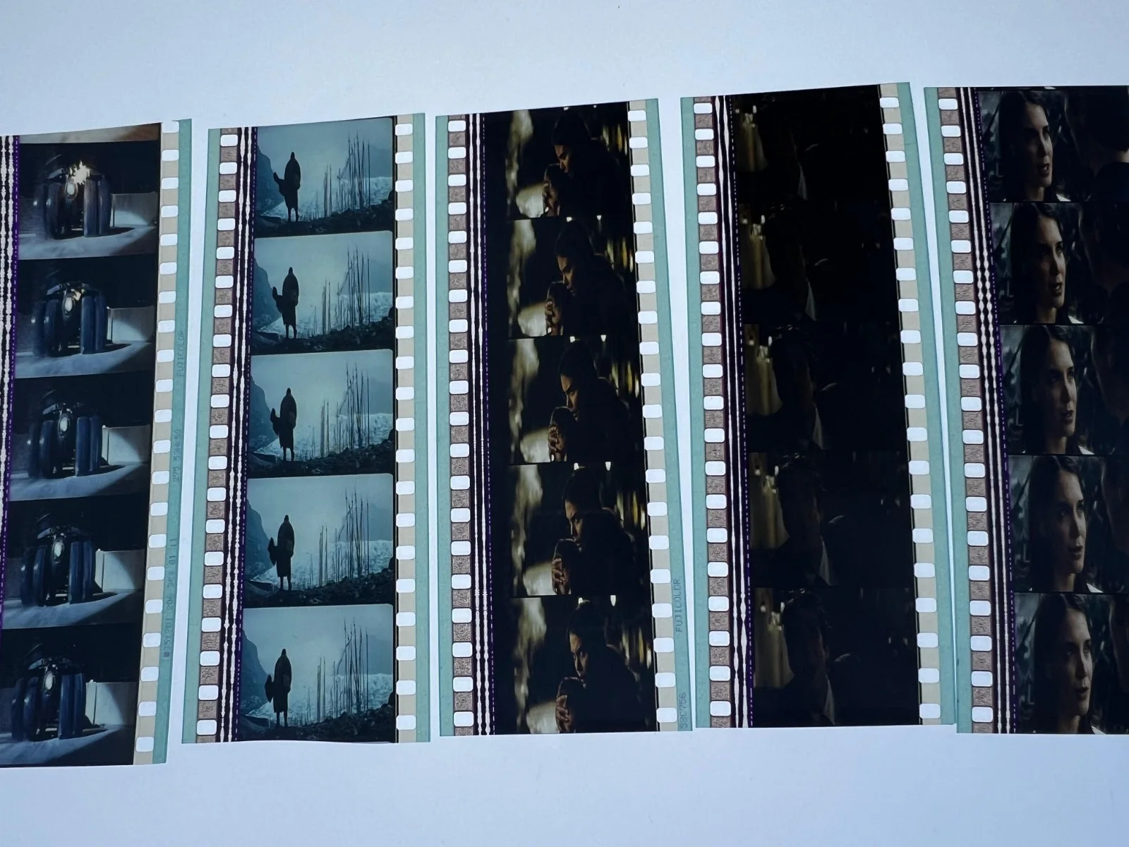 Batman Begins 35mm Film Cells Strips - 5 Strips of 5 Cells FREE P&P, изображение 3