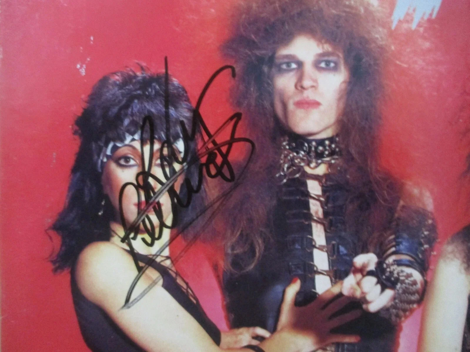 ROXY PETRUCCI MADAM X (VIXEN) AUTHENTIC AUTOGRAPHED/SIGNED VINYL RECORD ALBUM, image 2
