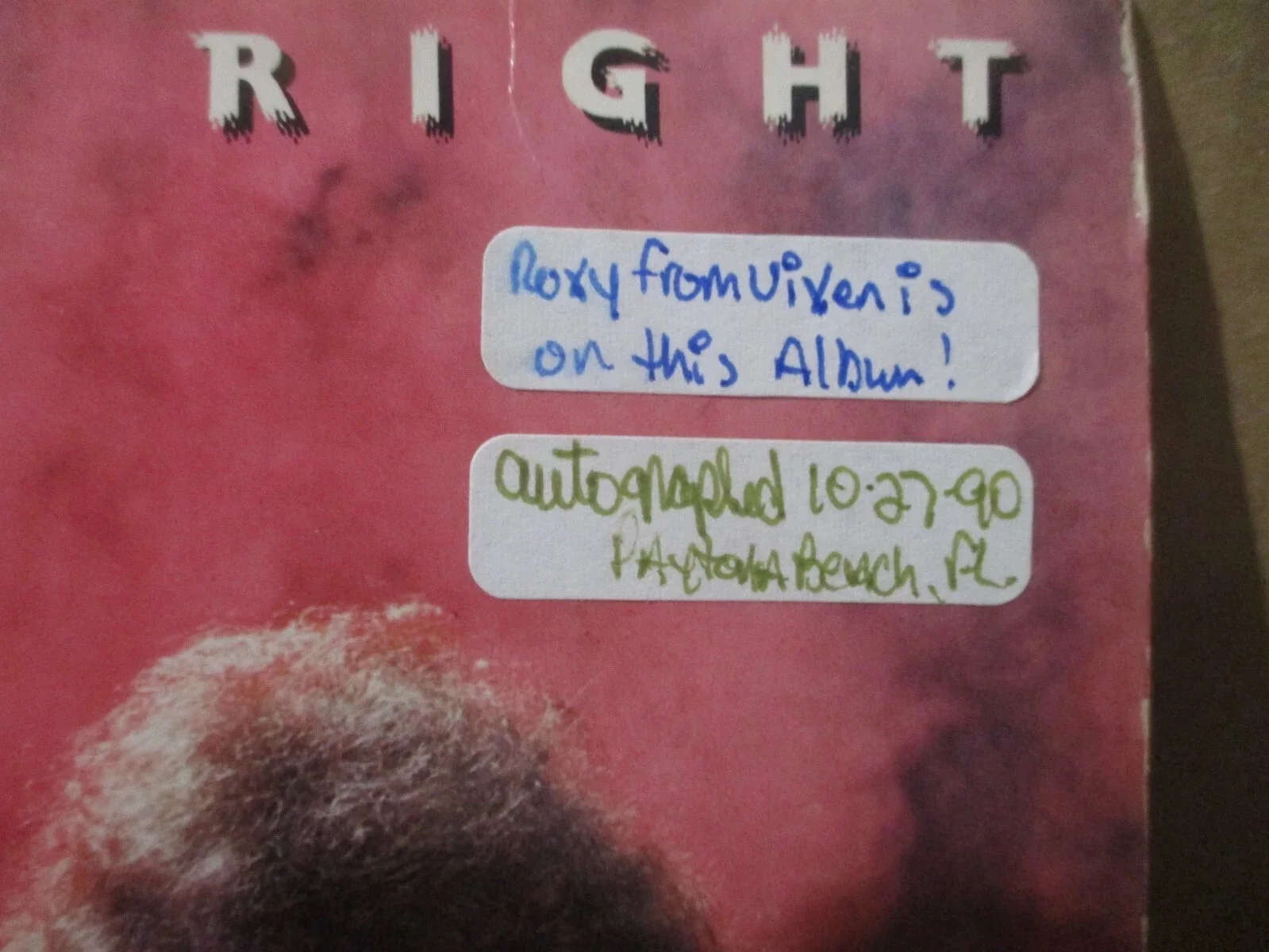 ROXY PETRUCCI MADAM X (VIXEN) AUTHENTIC AUTOGRAPHED/SIGNED VINYL RECORD ALBUM, image 3