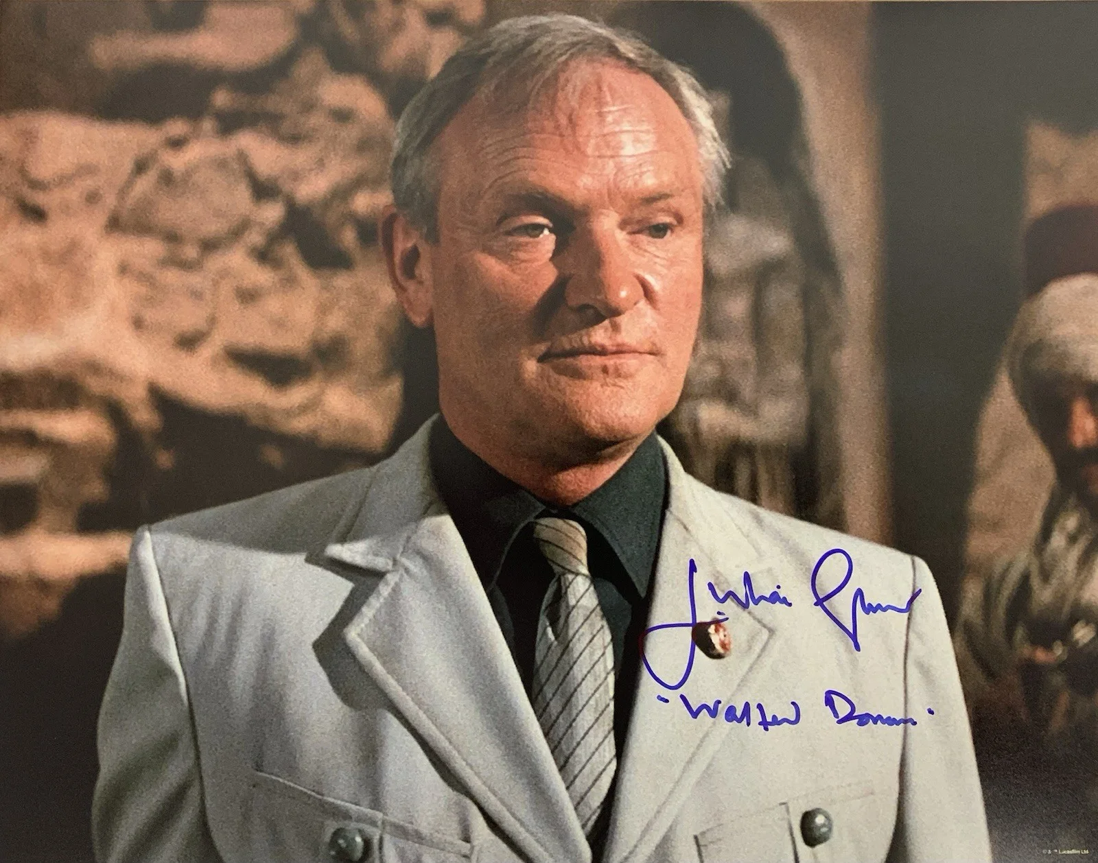 Julian Glover — Julian Glover "Indiana Jones " Signed/Inscribed 11x14 Photo - Everest/Beckett