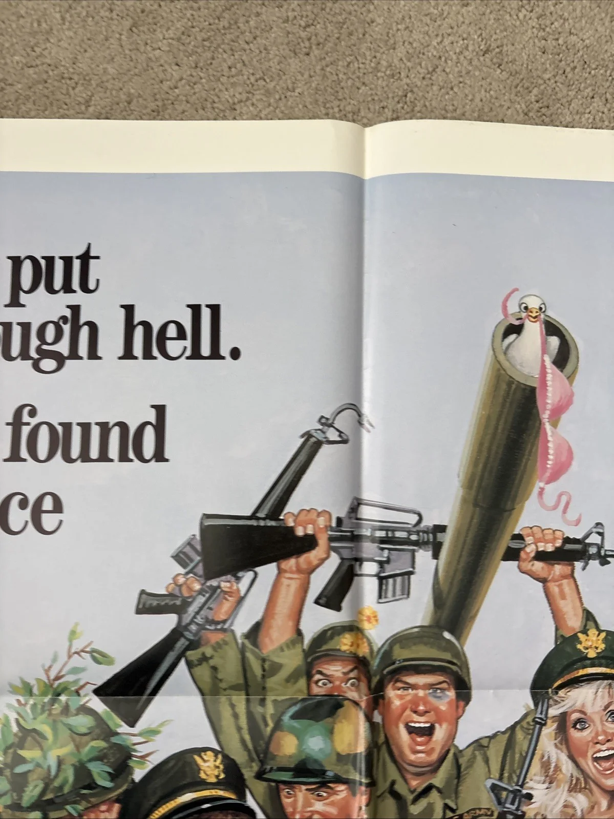 Basic Training (1985) Original US One Sheet Movie Poster, image 3