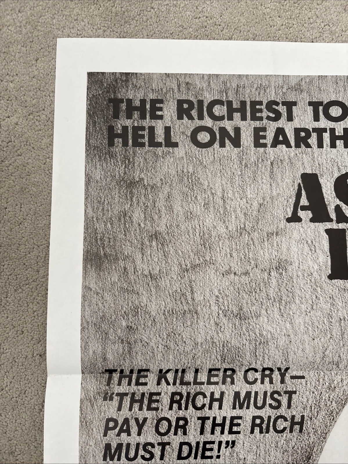 Assault On Paradise (1977) Original US One Sheet Movie Poster, изображение 2