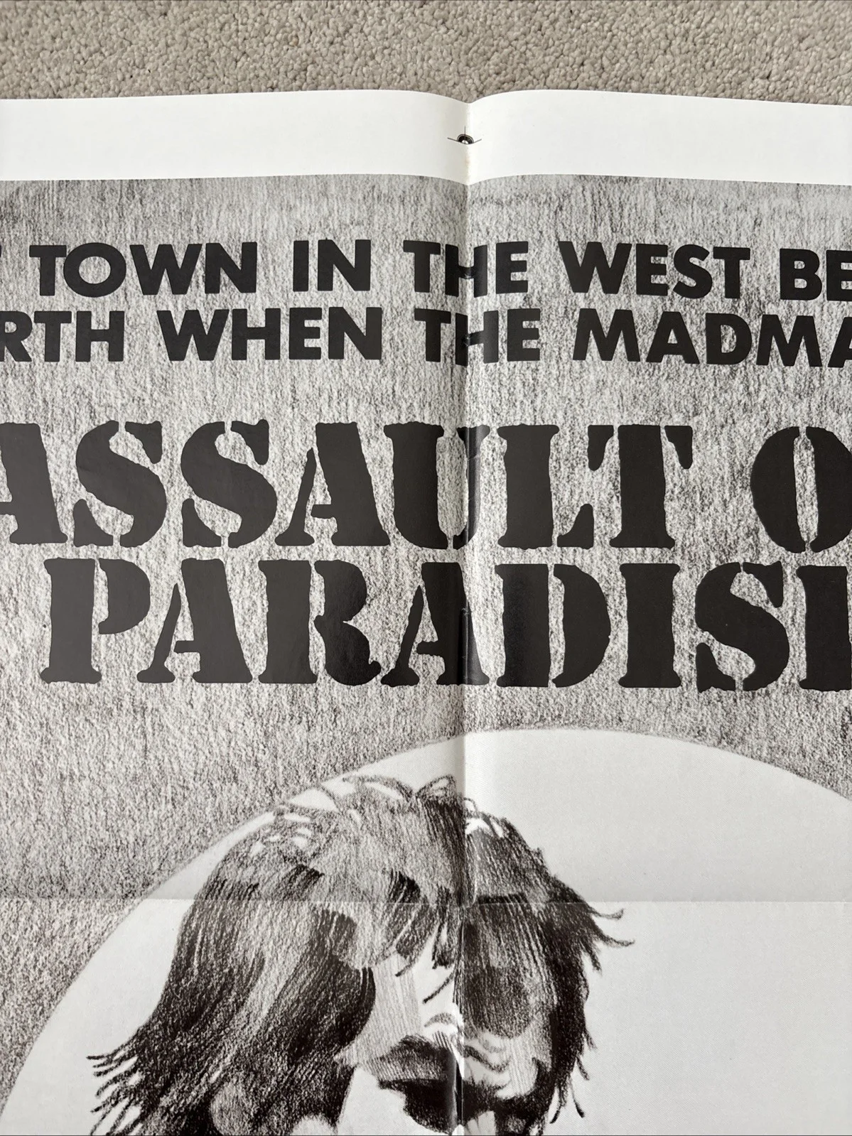 Assault On Paradise (1977) Original US One Sheet Movie Poster, изображение 3