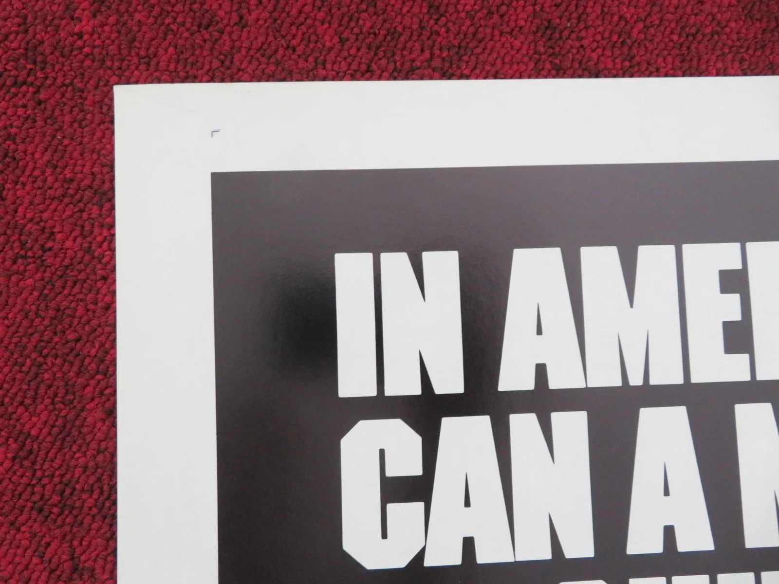 Absence of Malice Folded US One Sheet Poster Paul Newman Sally Field 1981, изображение 5