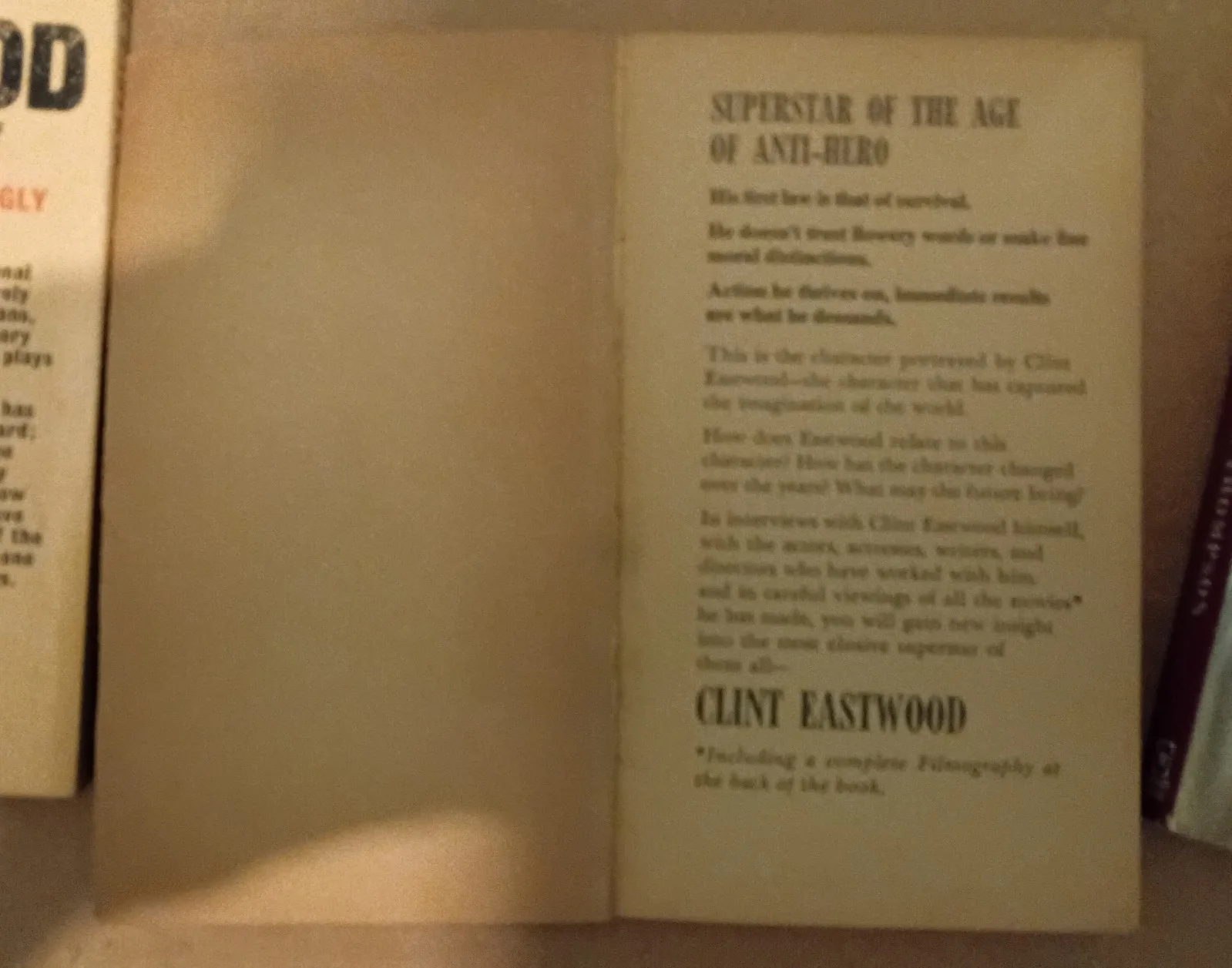 3 CLINT EASTWOOD PAPERBACK BIOGRAPHIES, image 2