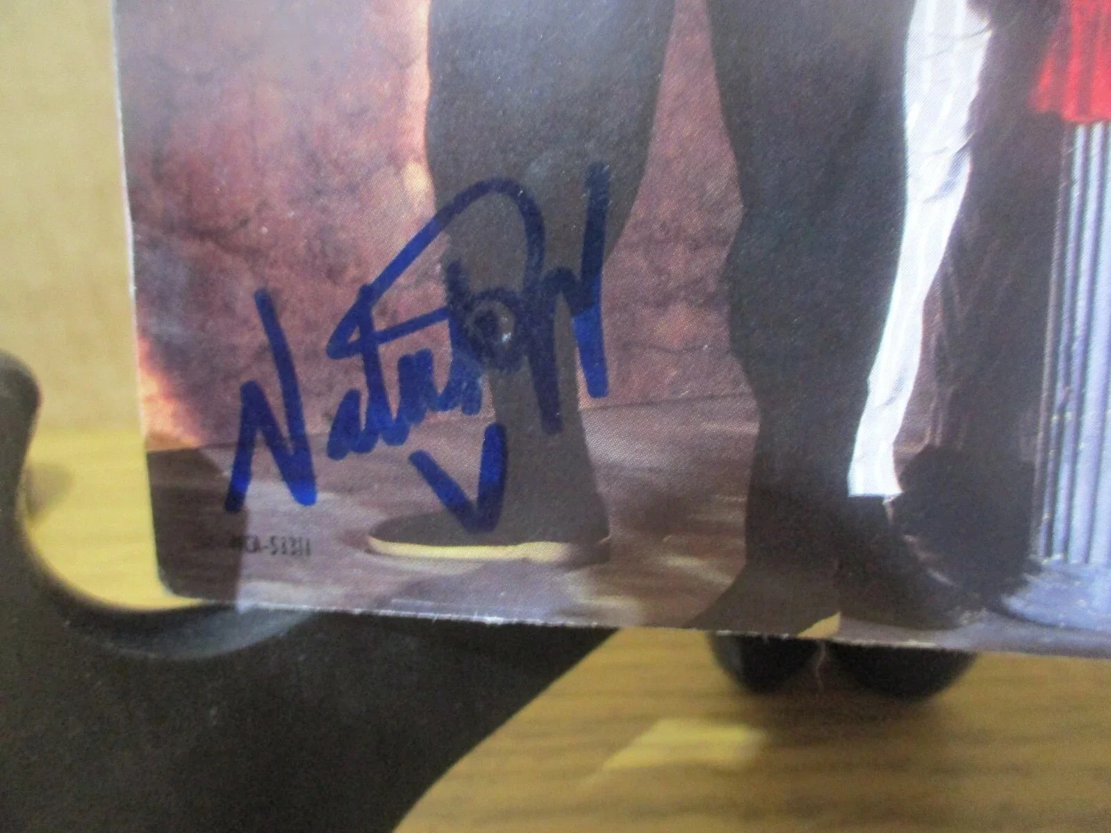 THE JETS AUTHENTIC AUTOGRAPHED/SIGNED VINYL 45 RECORD #2-EDDIE WOLFGRAMM + 3, image 2