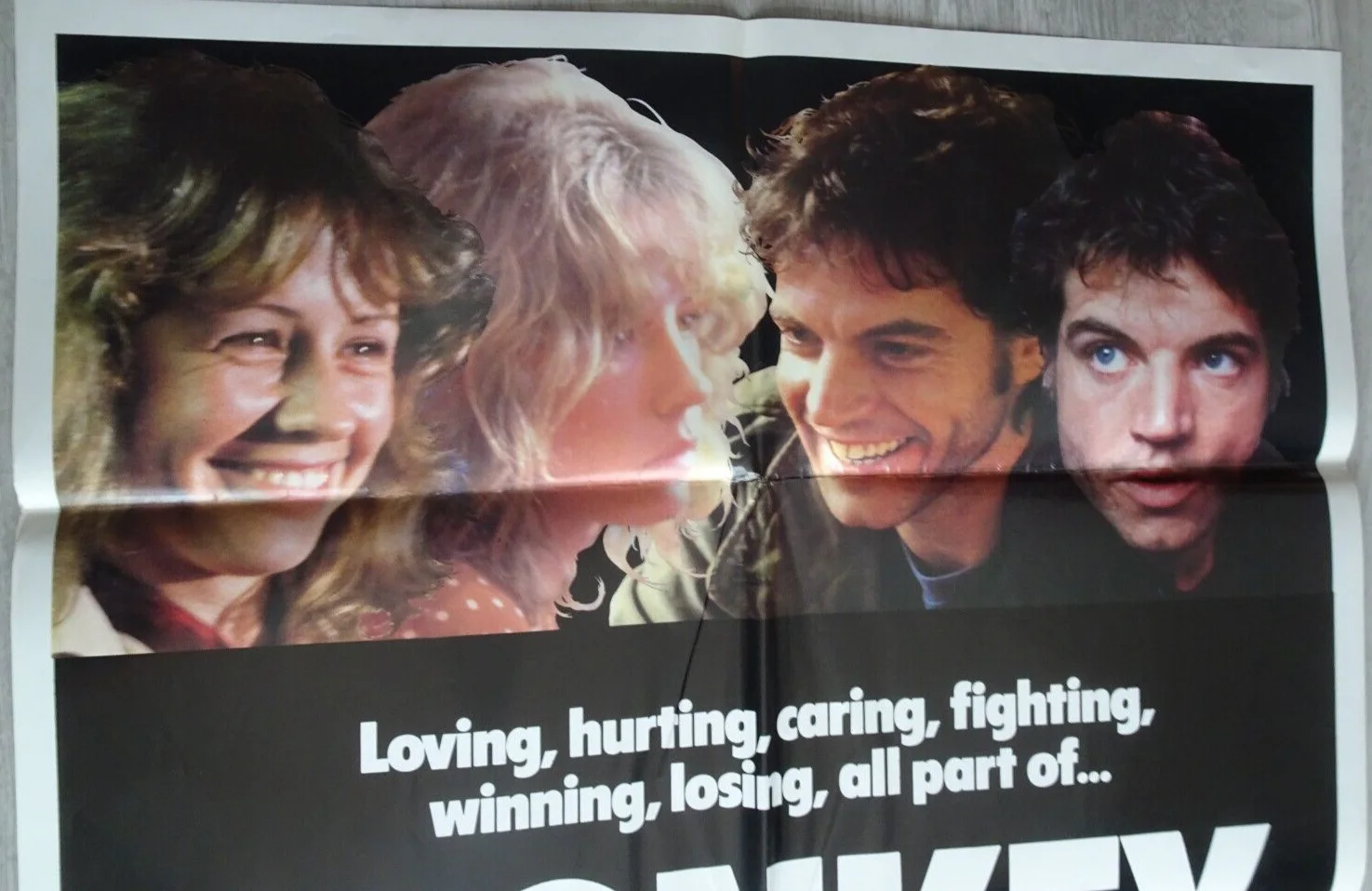Monkey Grip Poster One Sheet Noni Hazelhurst Colin Friels Australian 1982, изображение 2