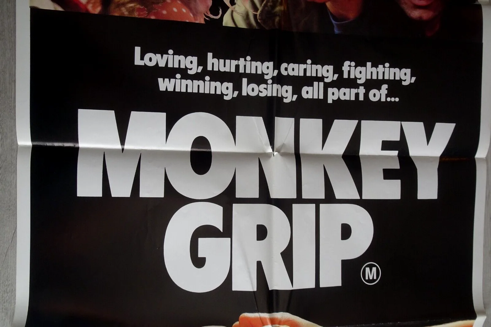 Monkey Grip Poster One Sheet Noni Hazelhurst Colin Friels Australian 1982, изображение 3