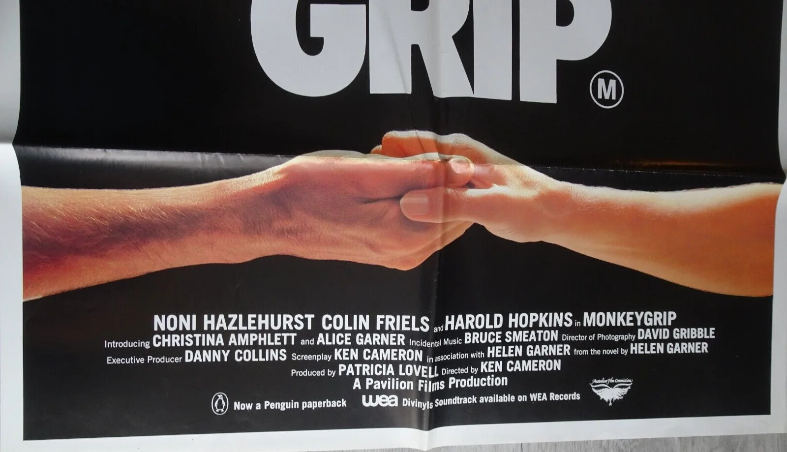 Monkey Grip Poster One Sheet Noni Hazelhurst Colin Friels Australian 1982, изображение 4