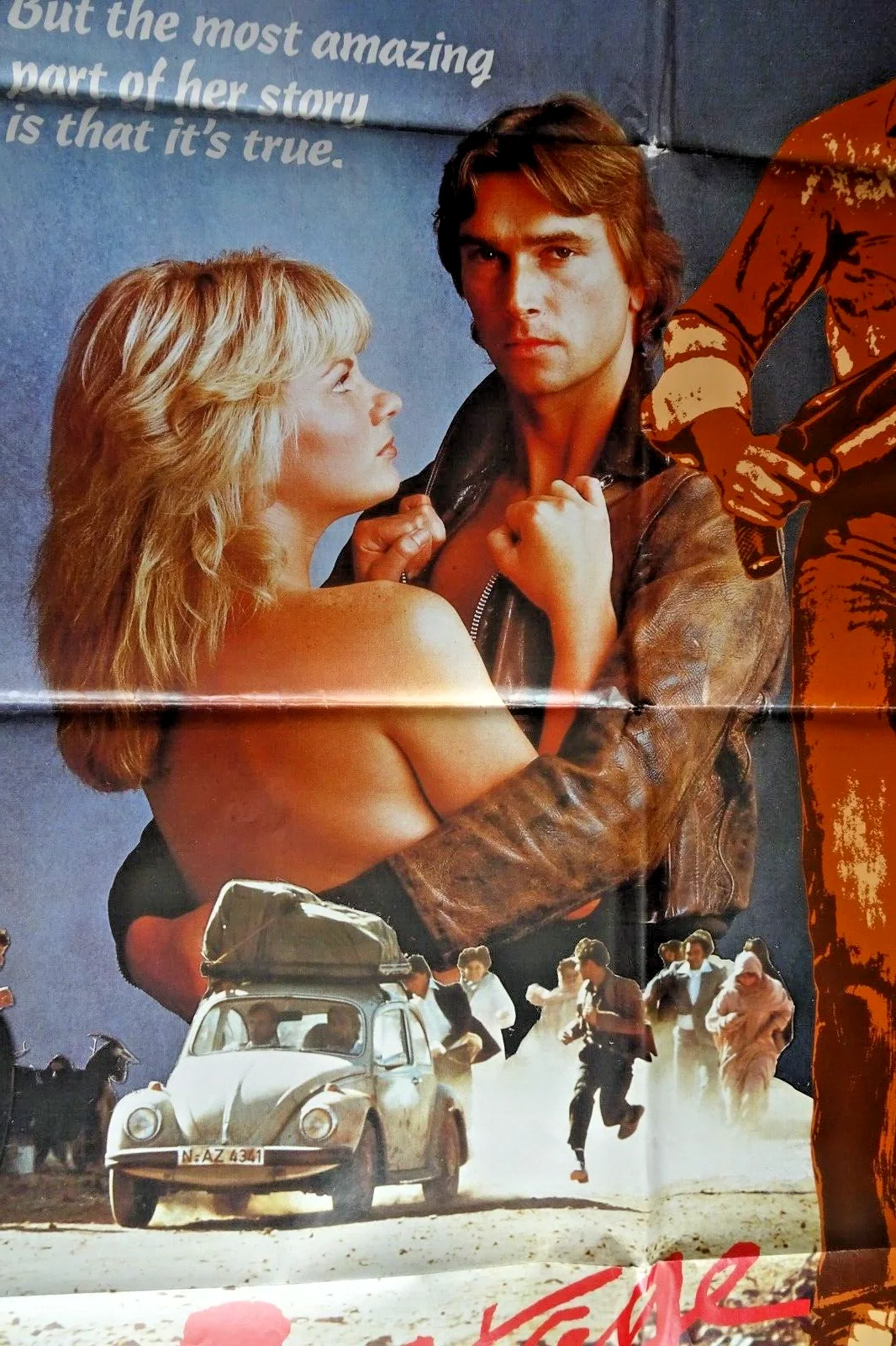Hostage Poster One Sheet Savage Attraction Kerry Mack Ralph Schicha Aus 1983, image 2