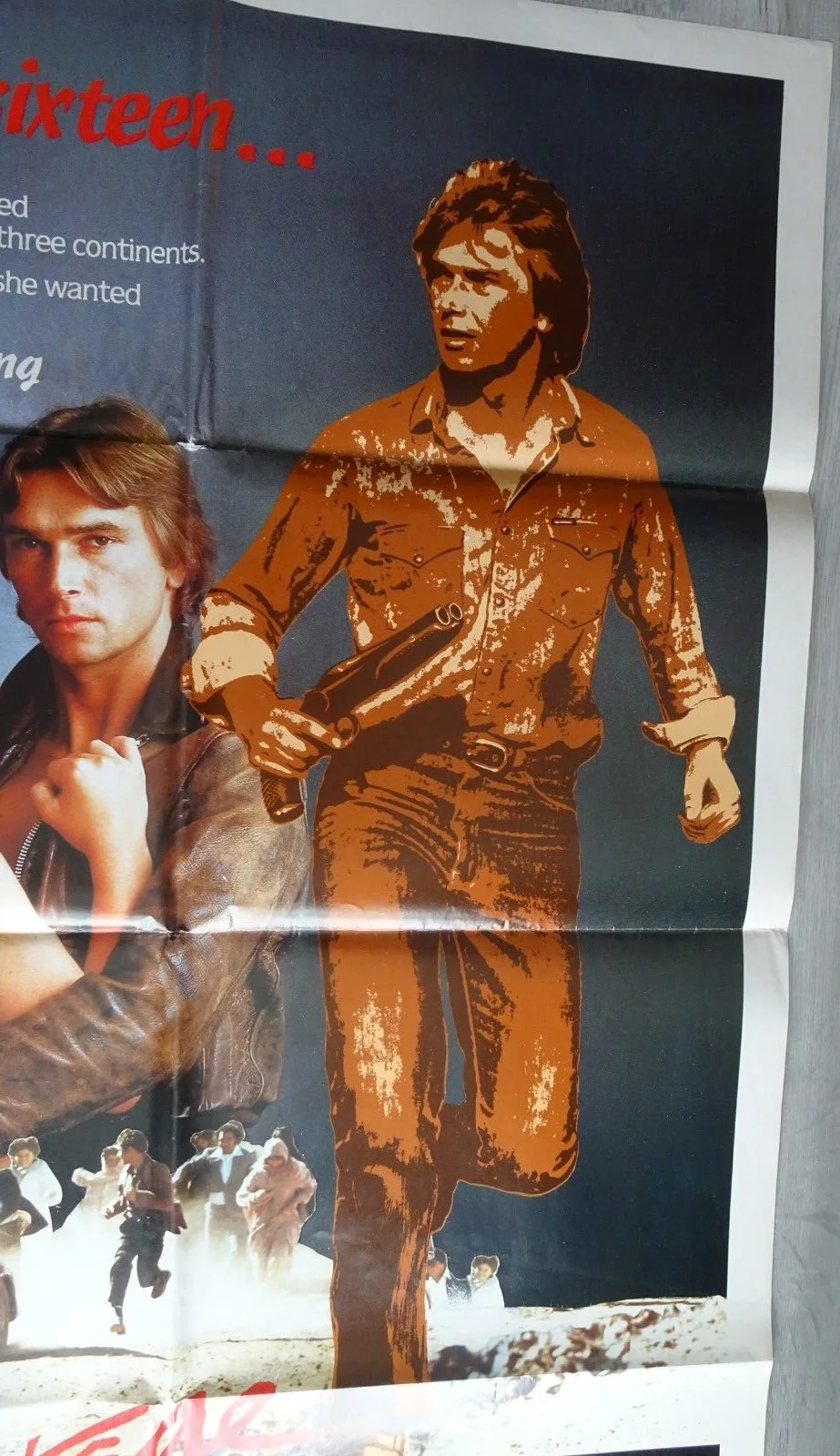 Hostage Poster One Sheet Savage Attraction Kerry Mack Ralph Schicha Aus 1983, image 3