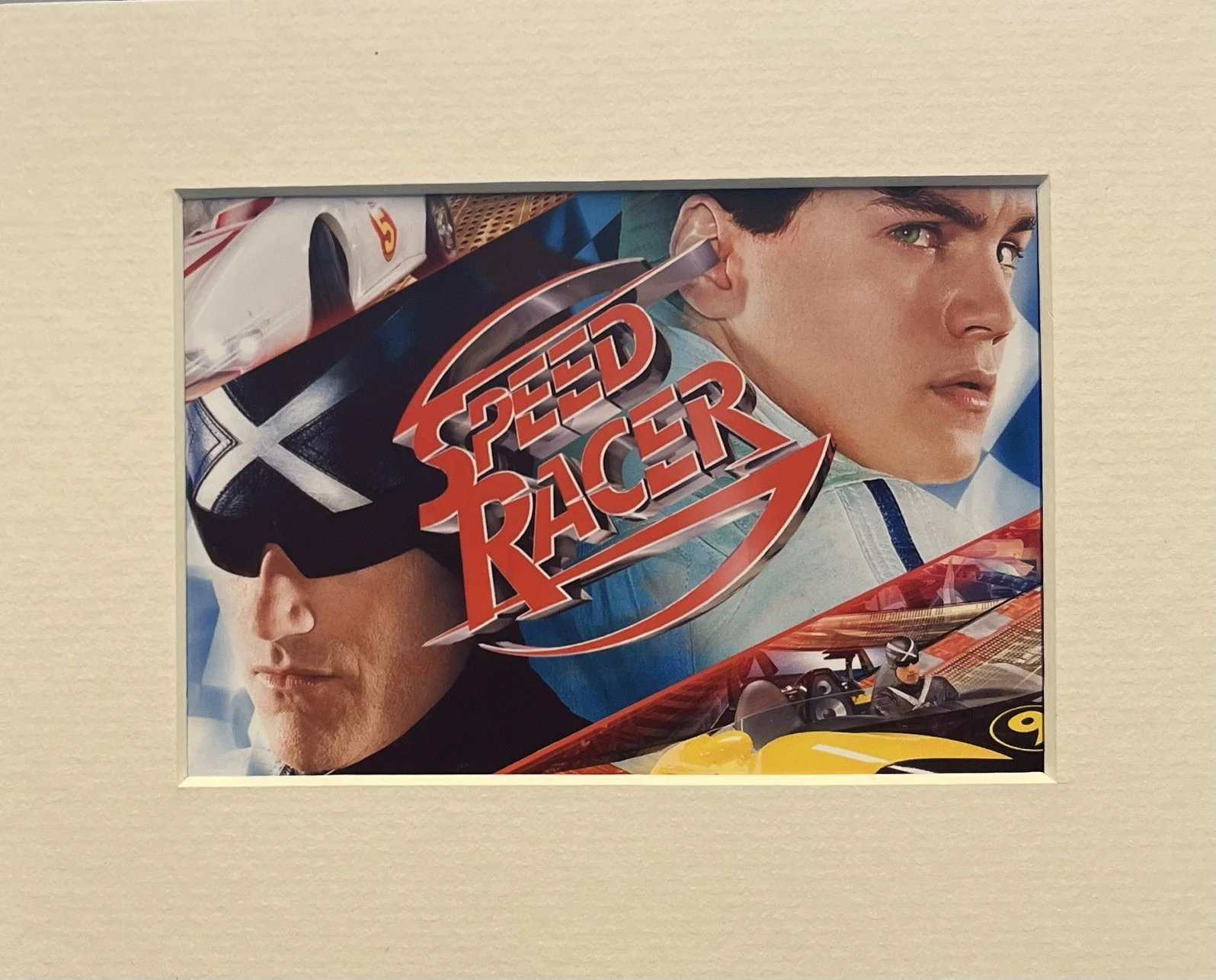 SPEEDRACER . 35mm Film Cell Mounted Display, image 2